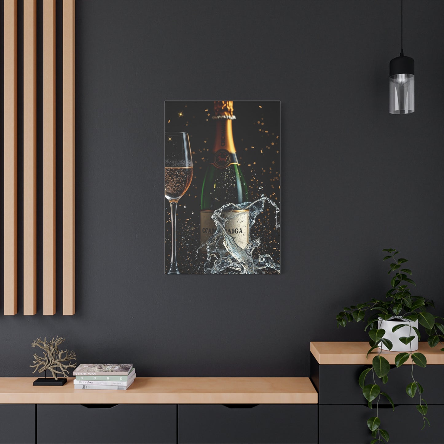 Champagne Art Supreme Gallery Wall Art & Canvas Print