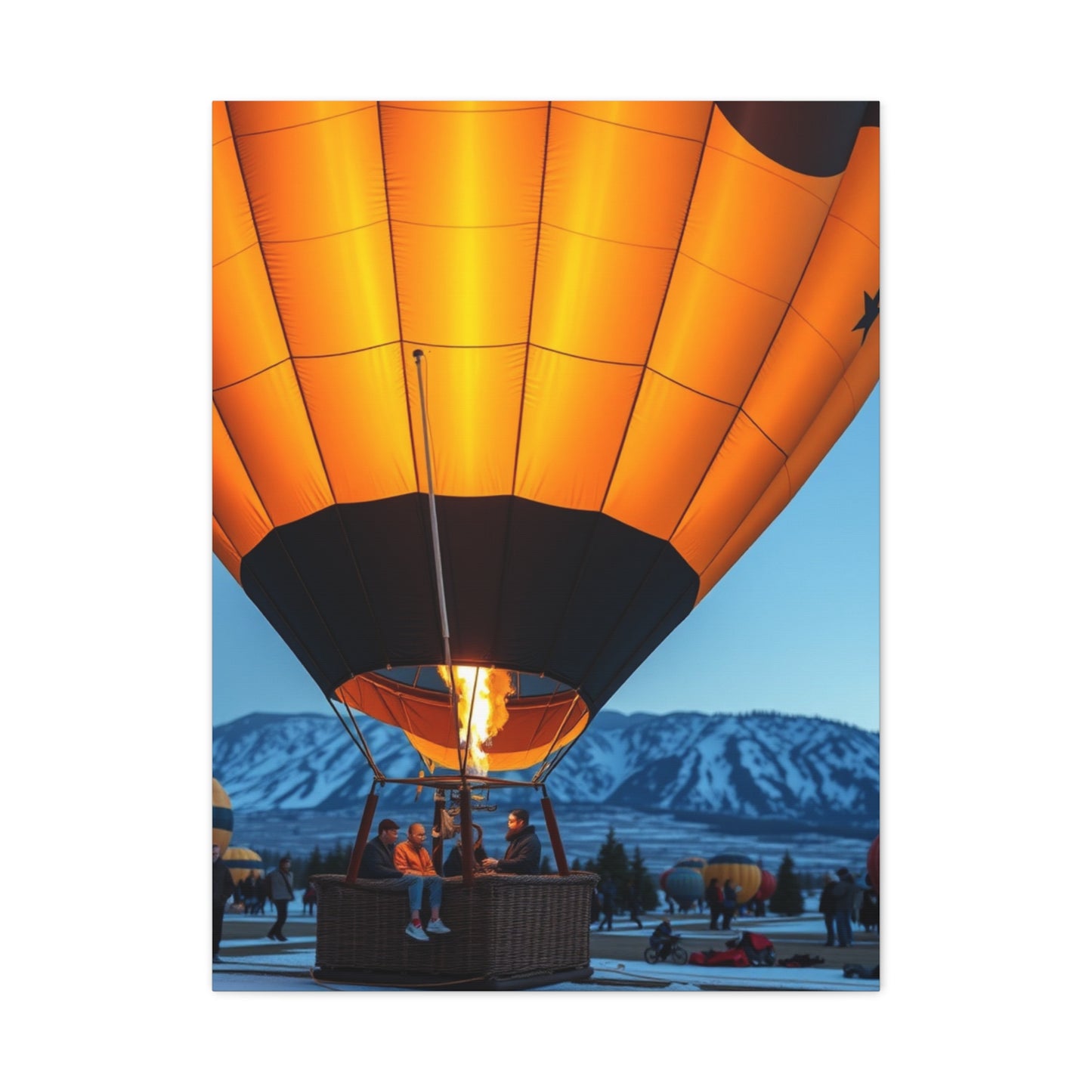Supreme Hot Air Balloon Art Collection Wall Art & Canvas Print