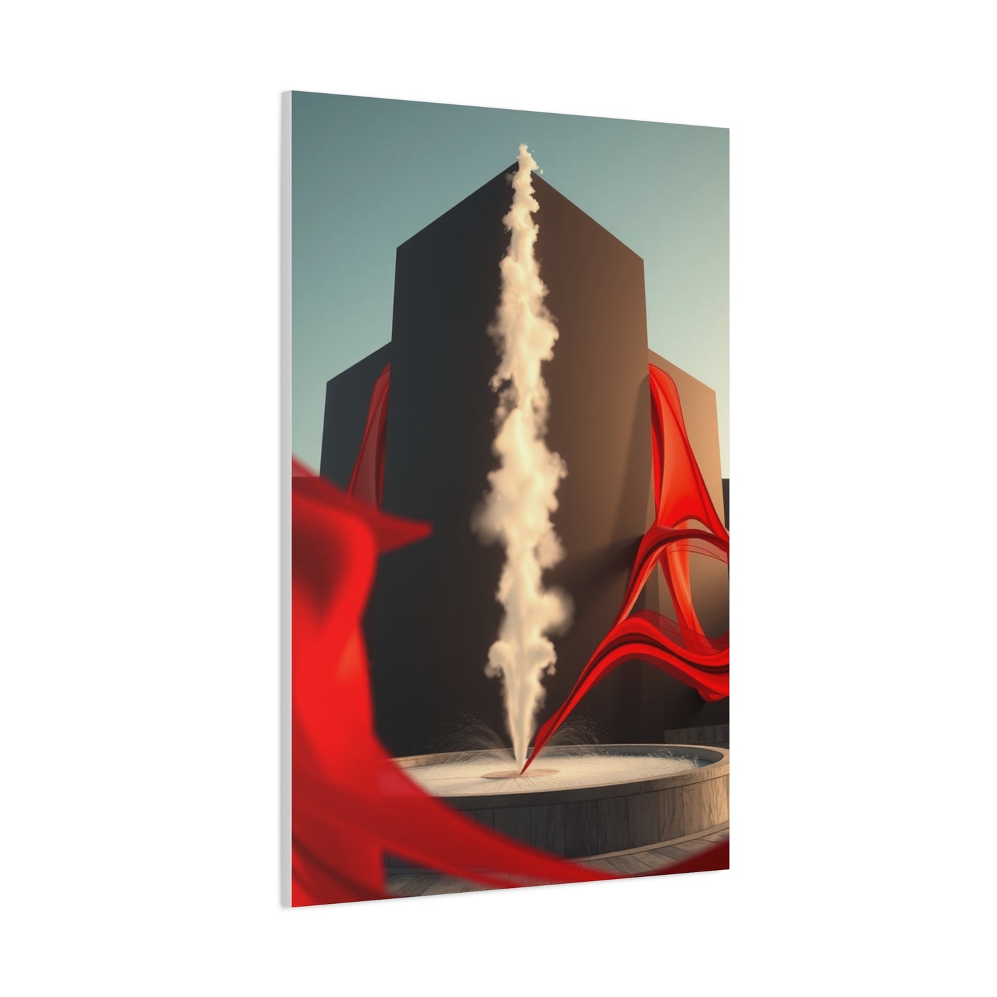 Elite Black, White & Red Art Vision Wall Art & Canvas Print