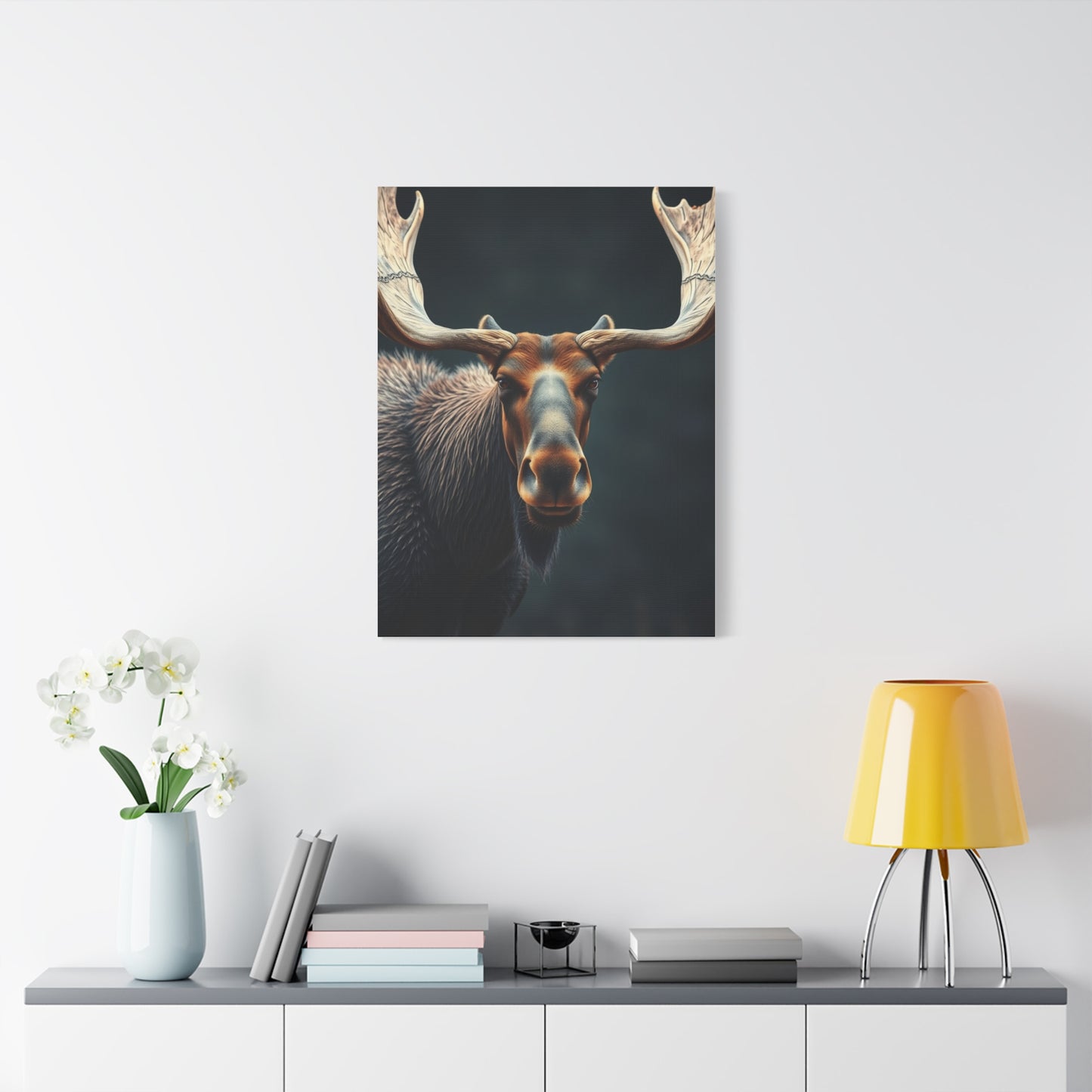 Moose Art Luxury Canvas Wall Art & Canvas Print