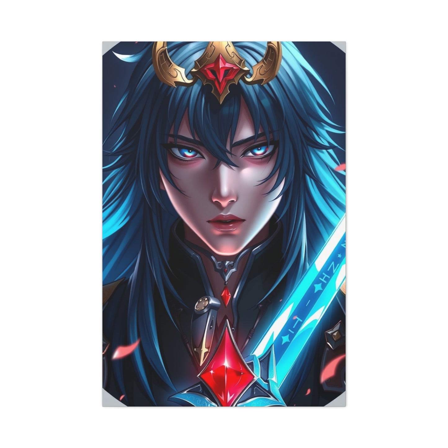 Elite Demon Slayer Characters Art Vision Wall Art & Canvas Print