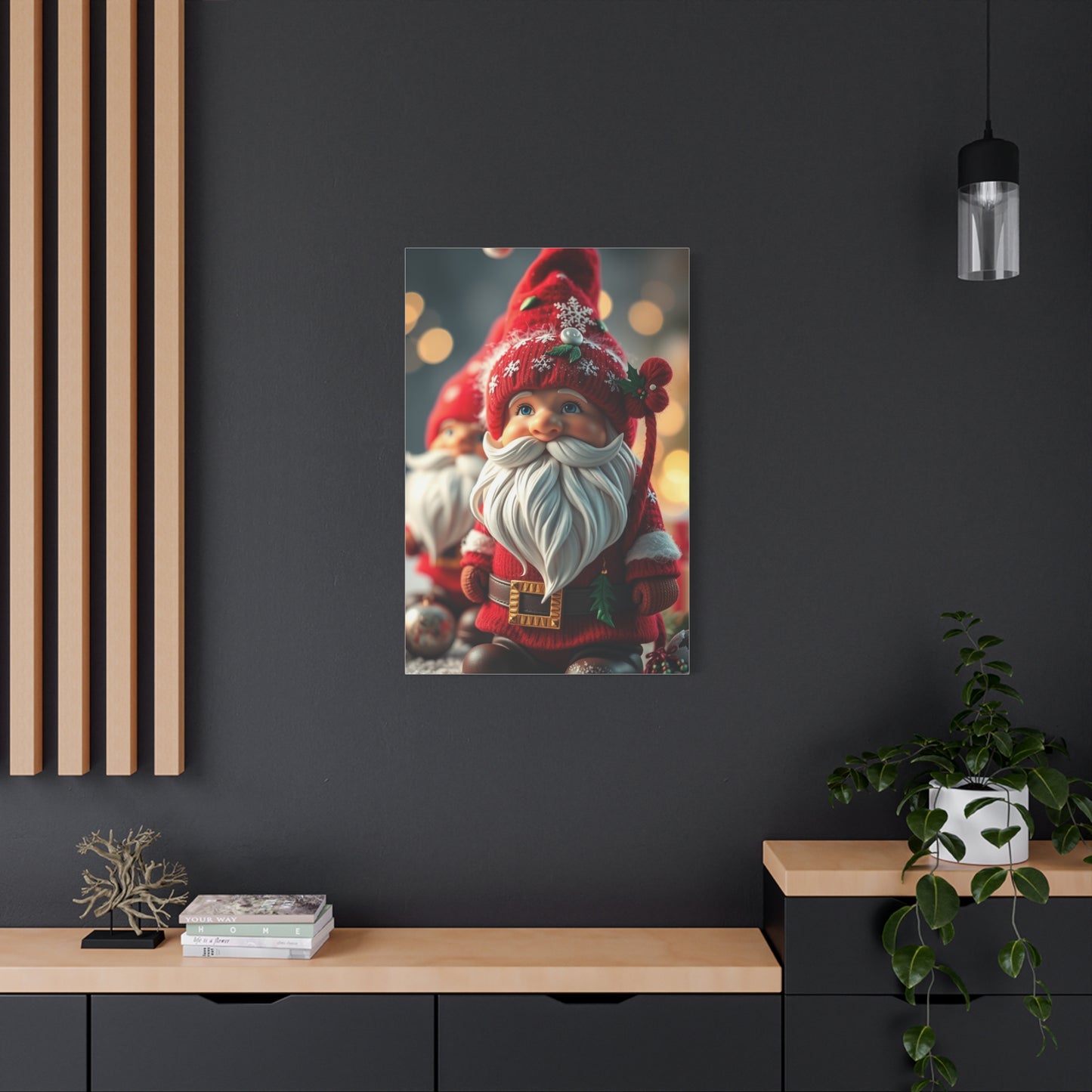Christmas Gnome Art Supreme Gallery Wall Art & Canvas Print