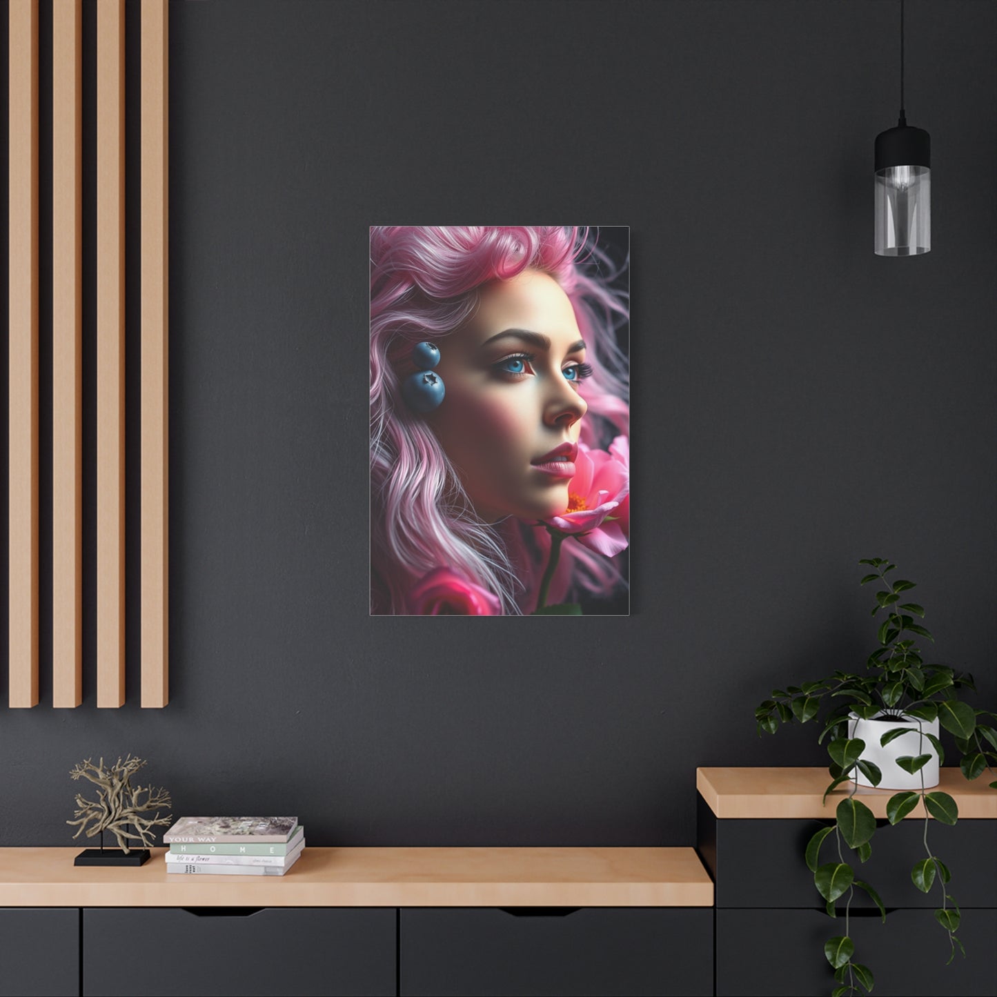 Blushberry Opulence Canvas