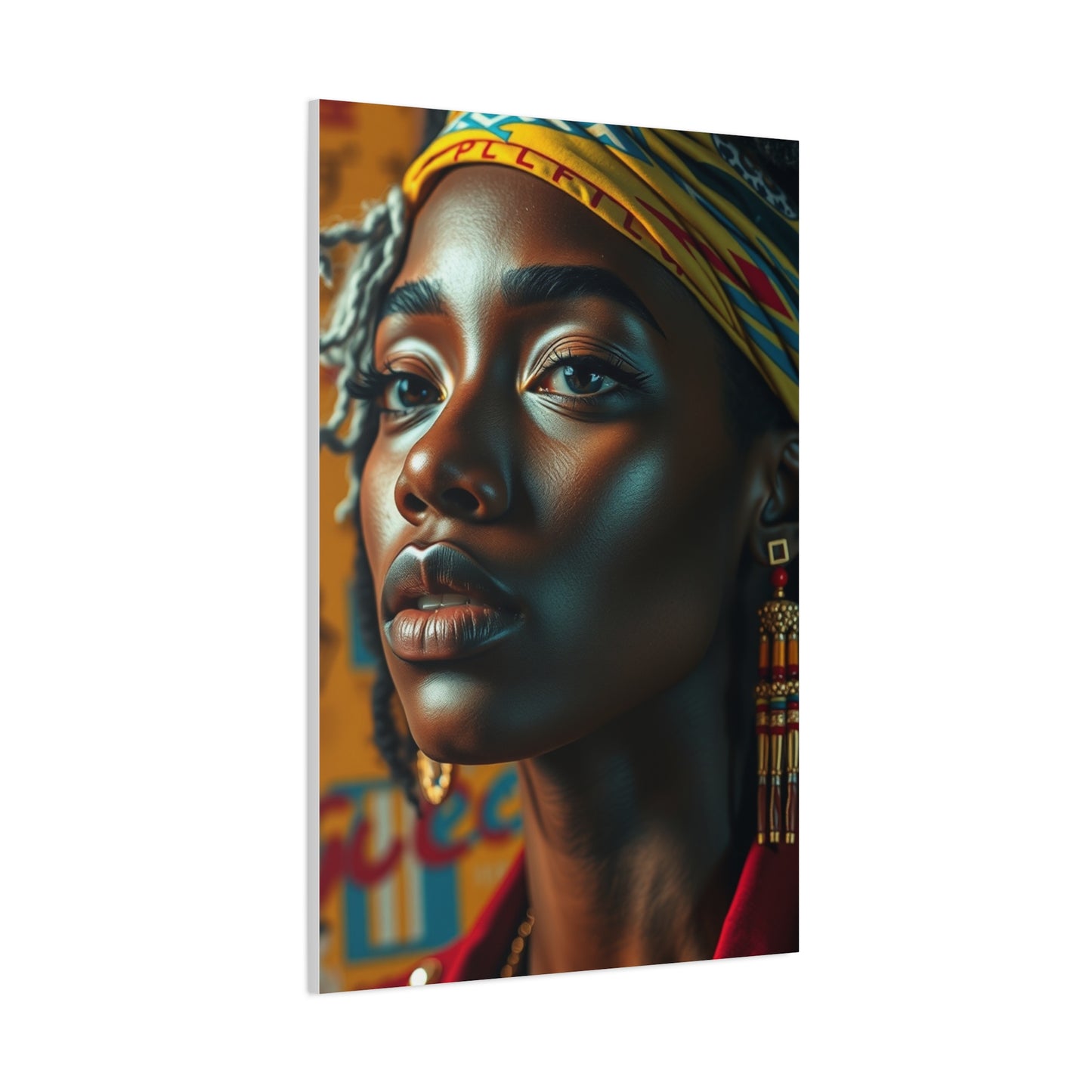 Empress of Basquiats Abstract Realm Wall Art & Canvas Print