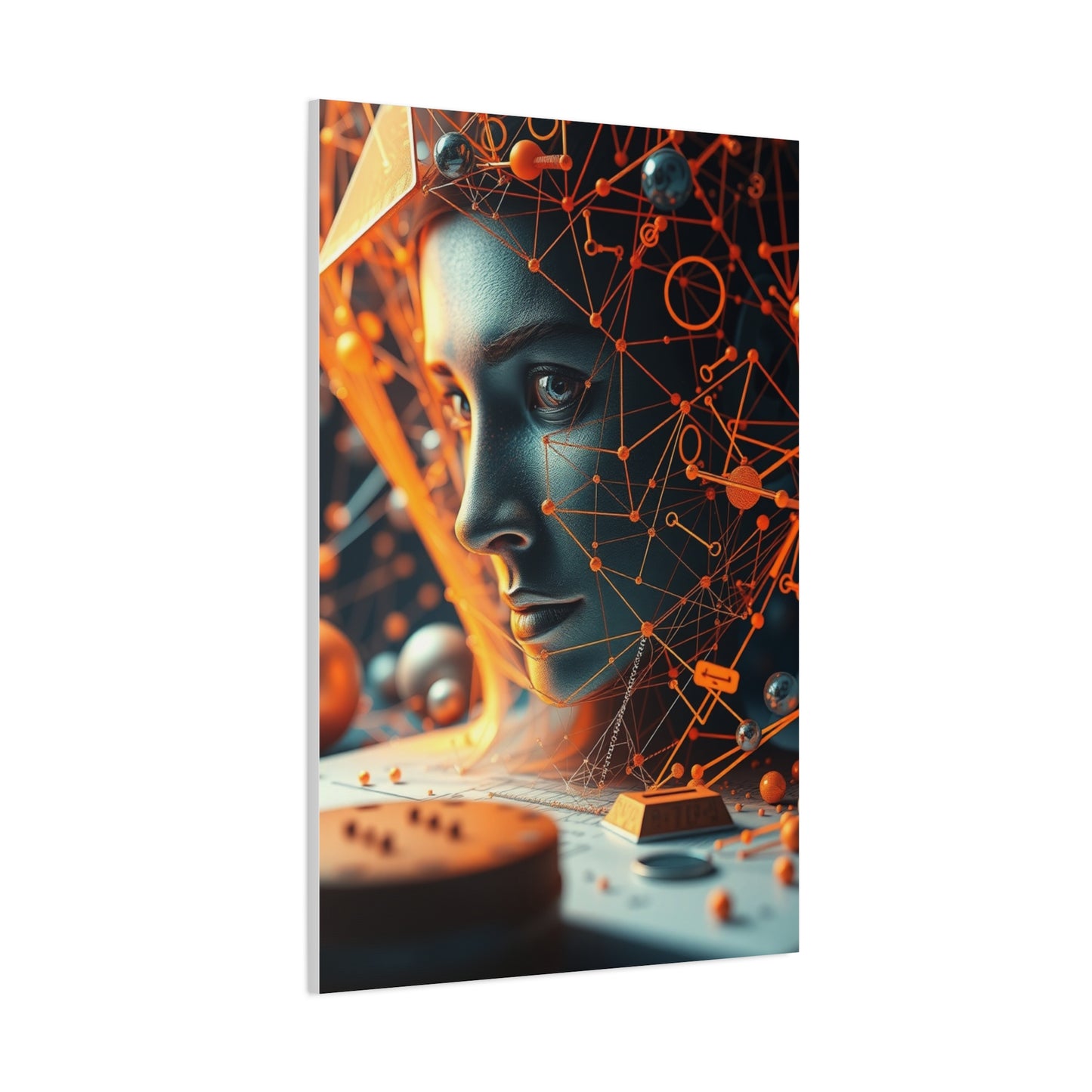 Vision Mathematics Art Art Wall Art & Canvas Print