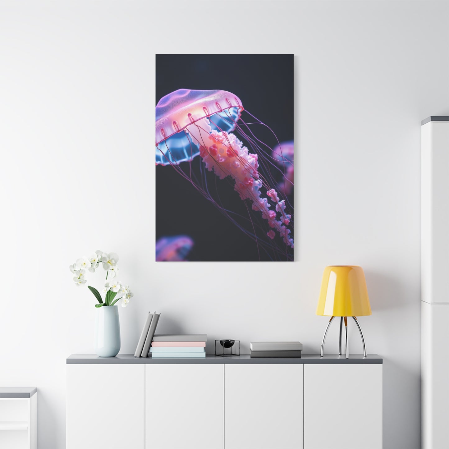 Vision Jellyfish Art Art Wall Art & Canvas Print