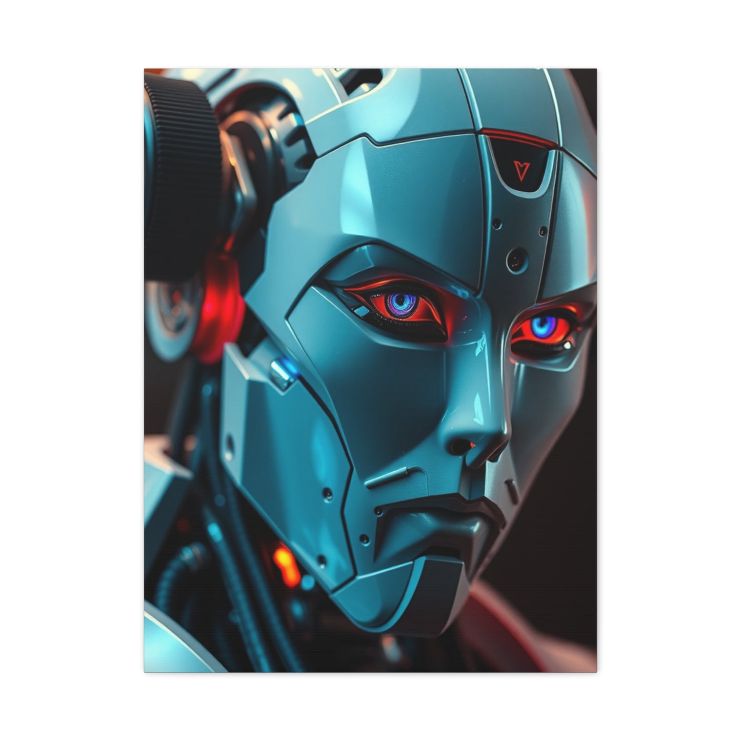 Elite Robot Art Vision Wall Art & Canvas Print