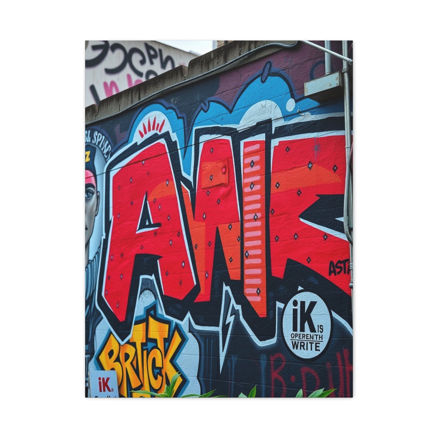 Metropolis Grace Canvas Art Wall Art & Canvas Print