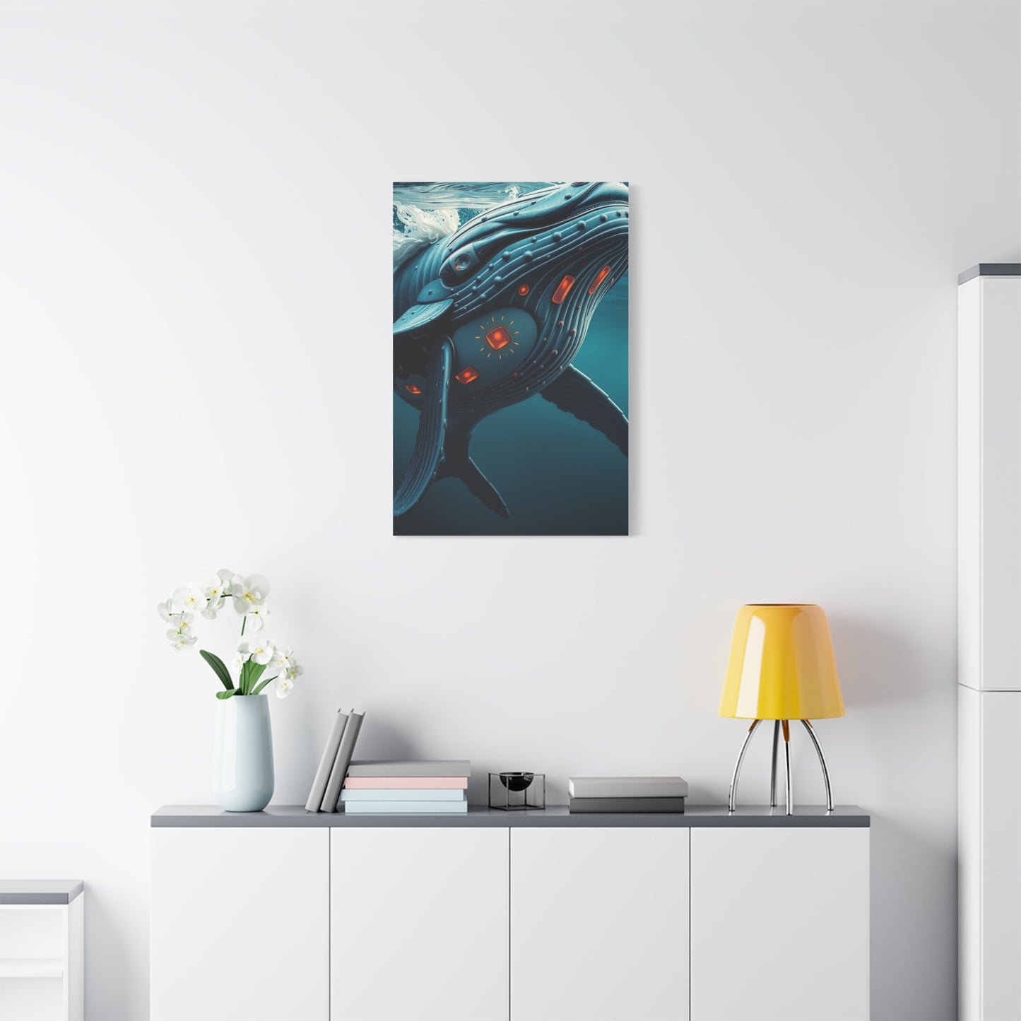 Vision Whale Art Art Wall Art & Canvas Print