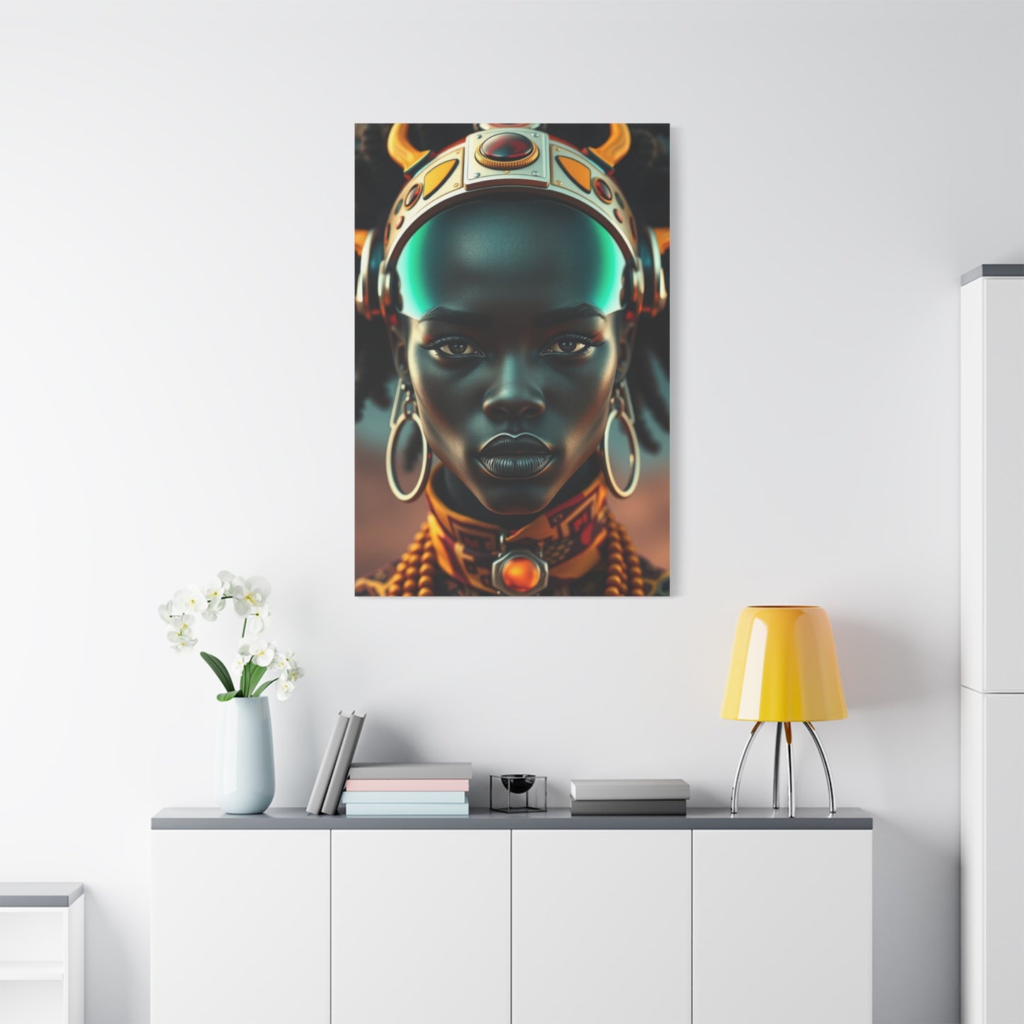 Supreme Afrofuturism Art Collection Wall Art & Canvas Print