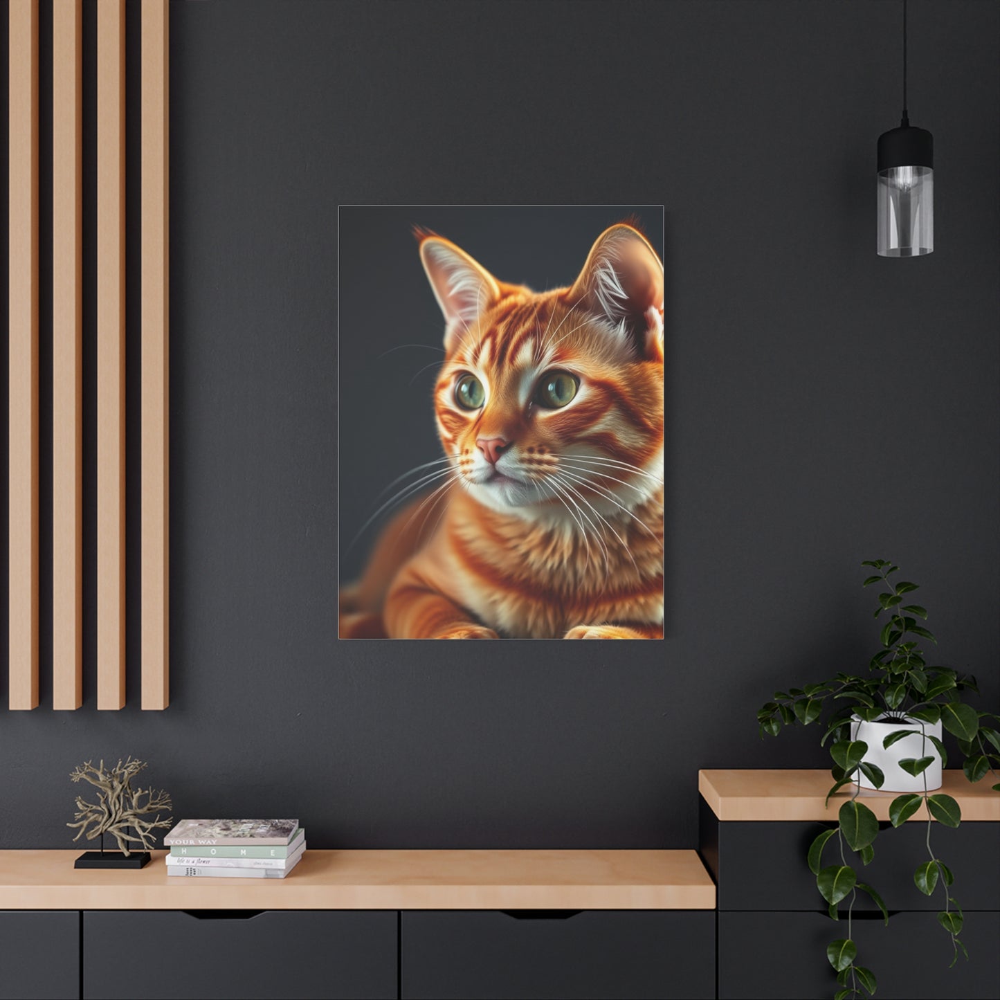 Supreme Orange Cat Art Collection Wall Art & Canvas Print