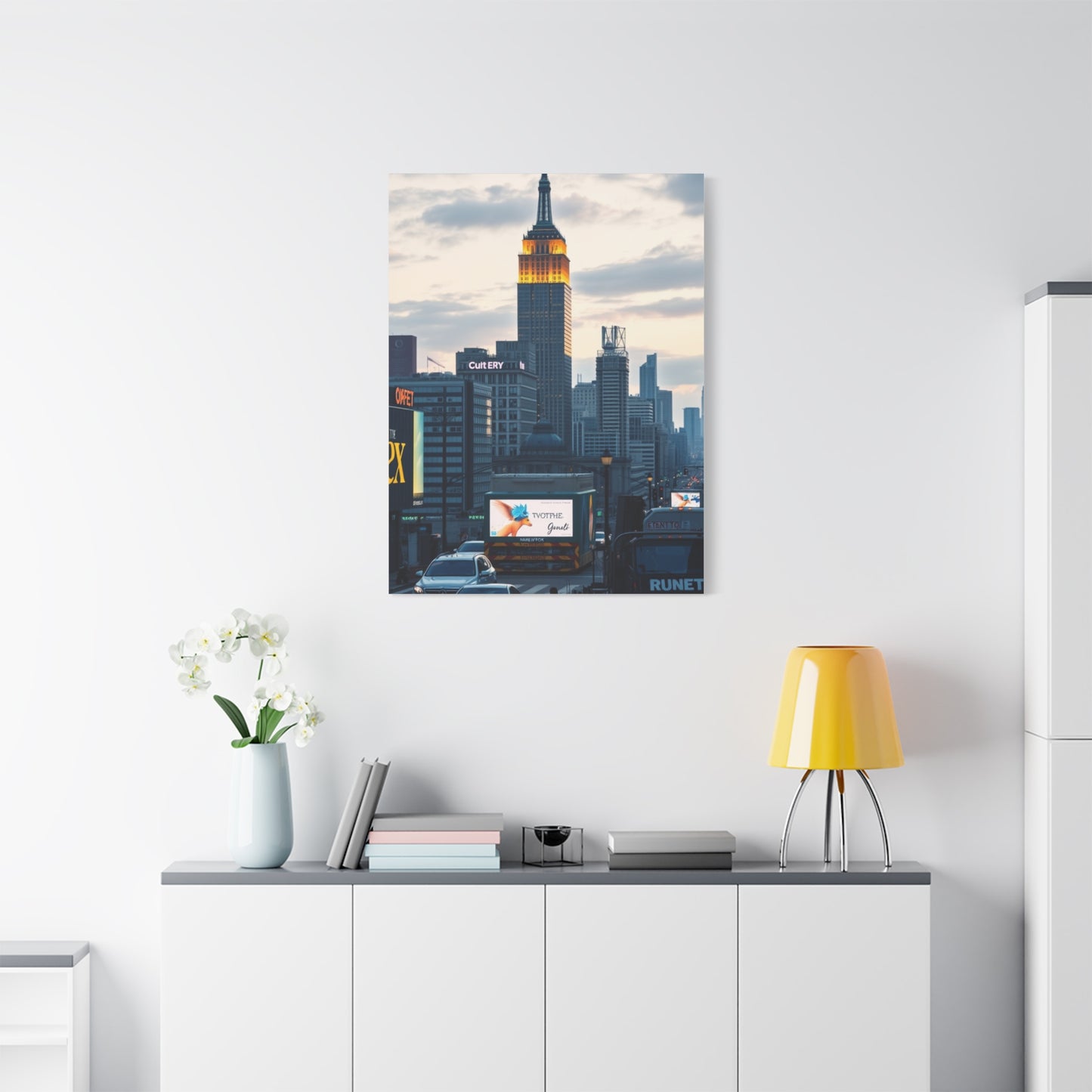 Cityscape Opulence Art Wall Art & Canvas Print
