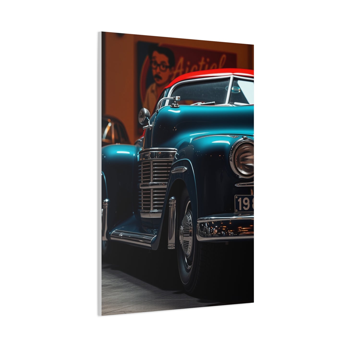 Classic Car Reverie Canvas Wall Art & Canvas Print