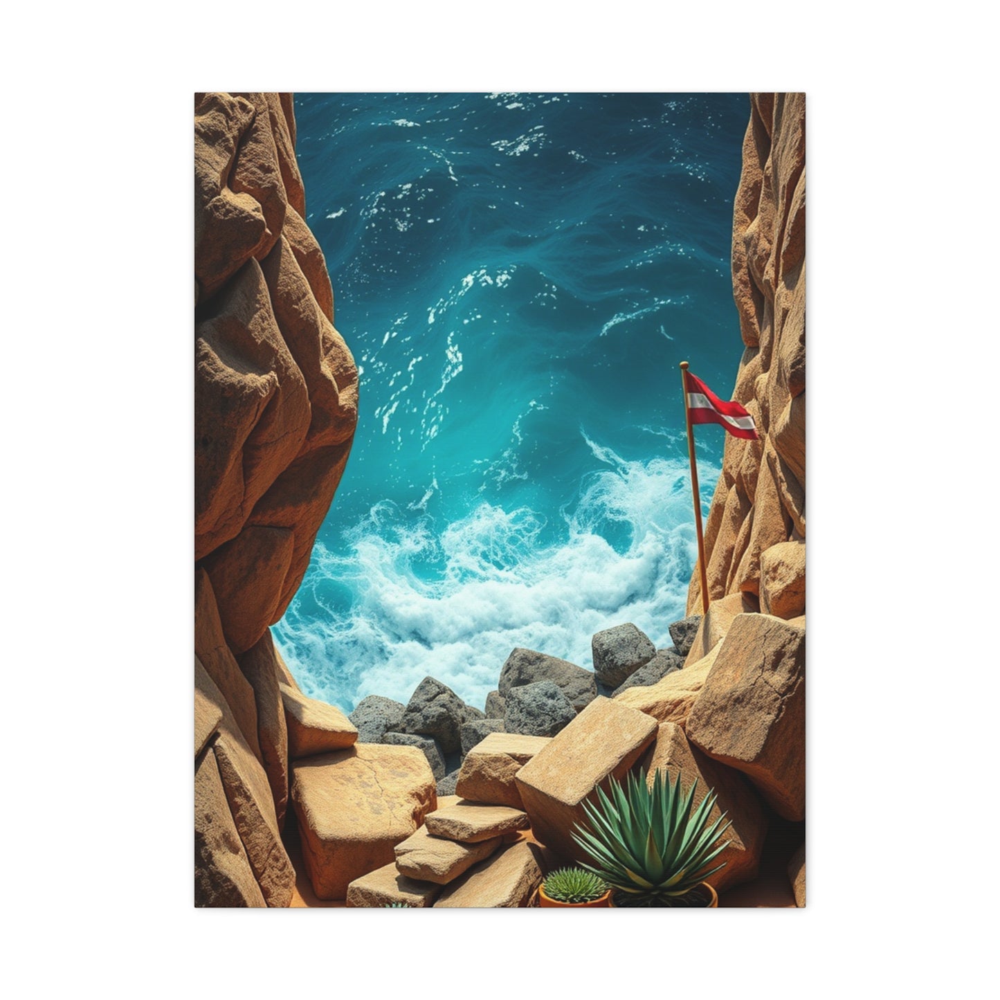 Modern Nautical Reverie Wall Art & Canvas Print