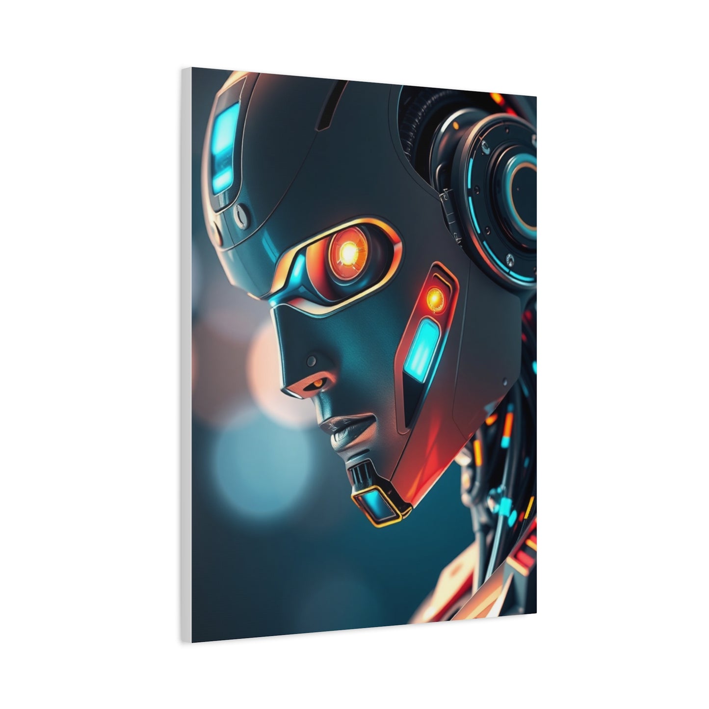 Masterpiece Robot Art Vision Wall Art & Canvas Print