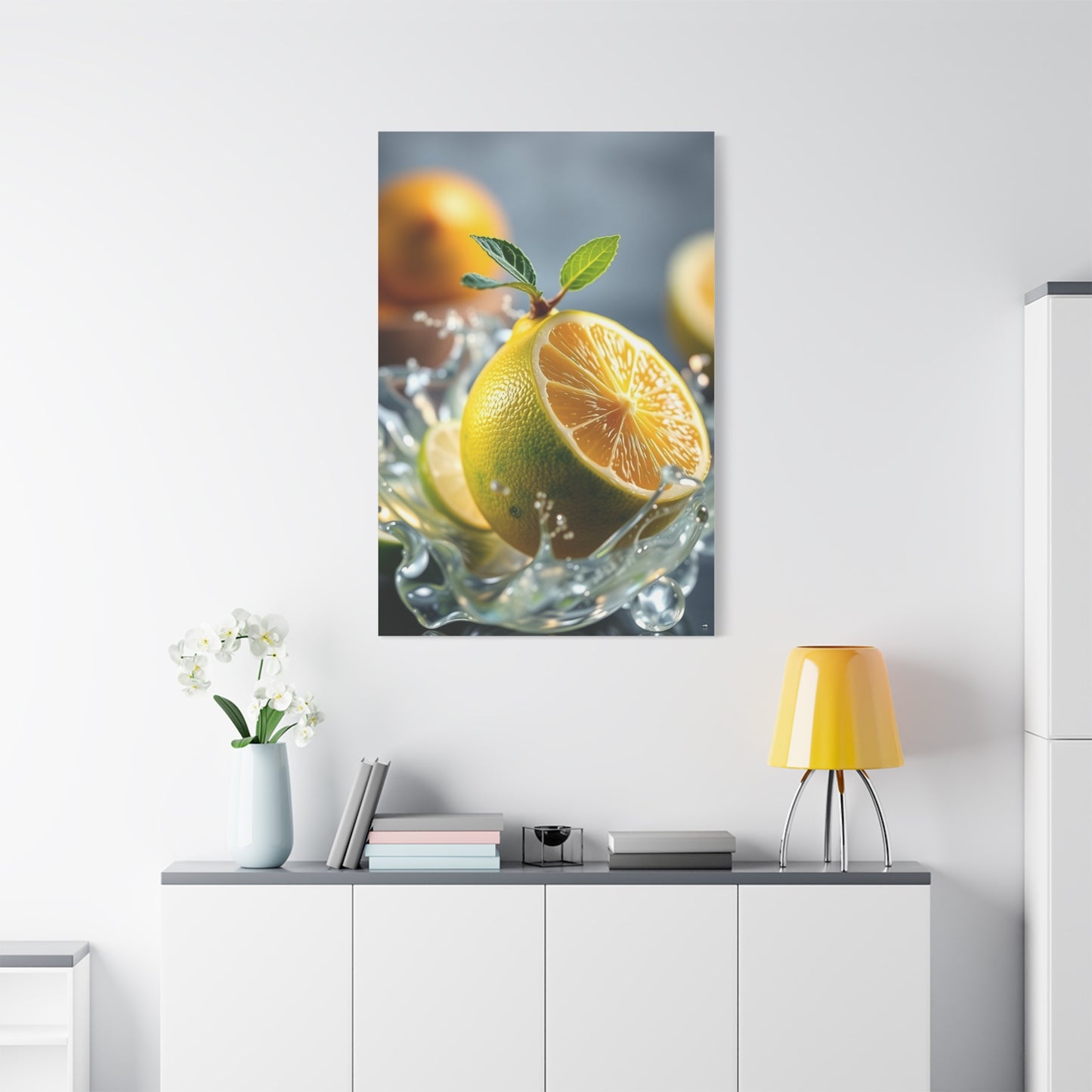 Supreme Lemon & Lime Art Collection Wall Art & Canvas Print