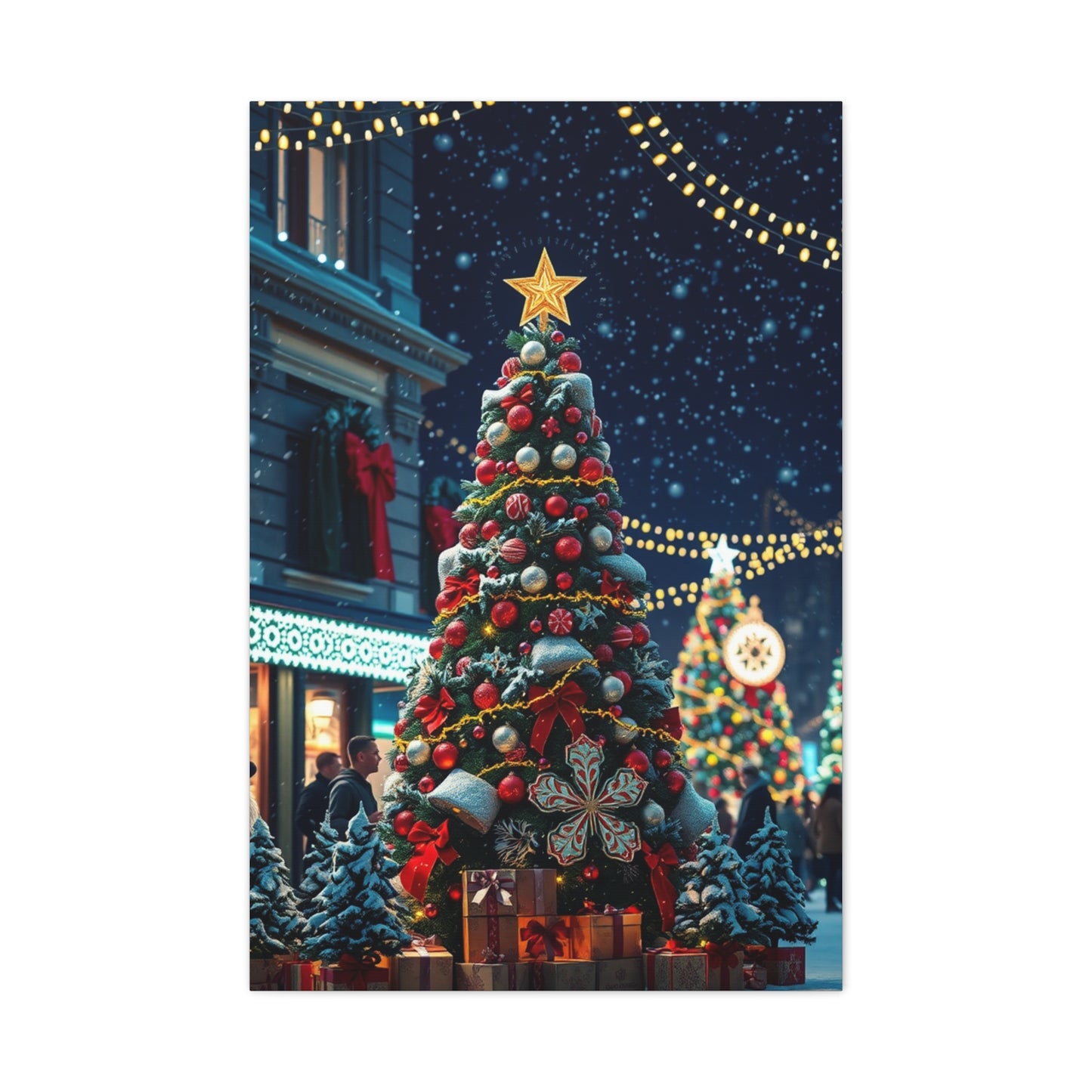 Majestic Holiday Portrait Wall Art & Canvas Print