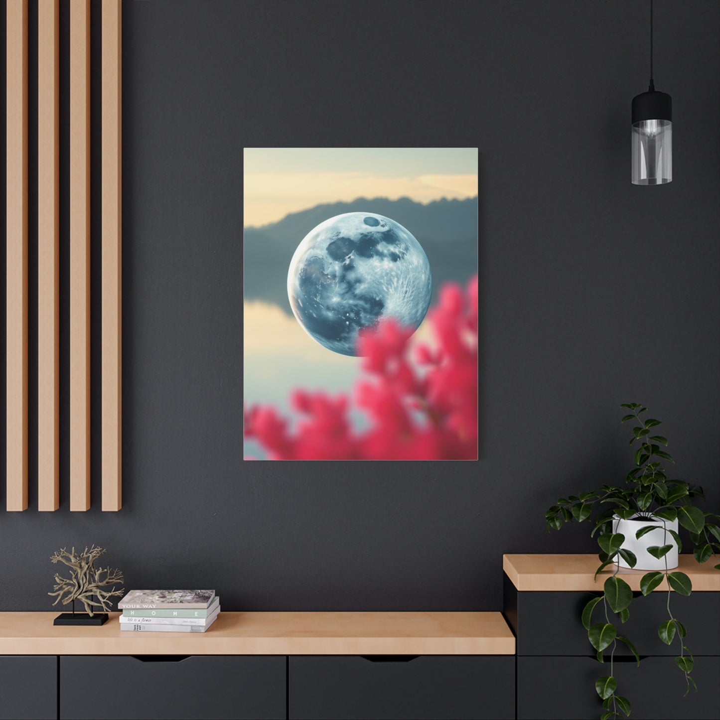 Ethereal Moonlight Canvas Wall Art & Canvas Print