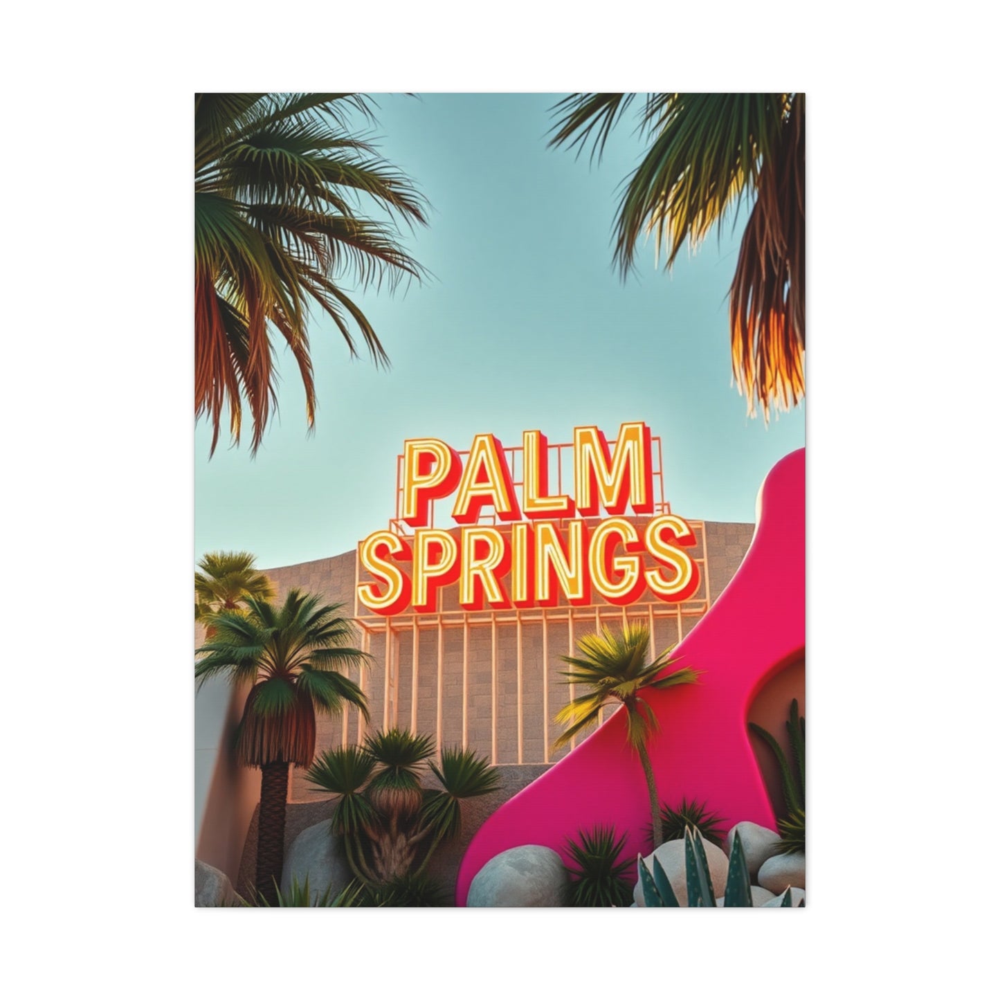 Elite Palm Springs Art Vision Wall Art & Canvas Print