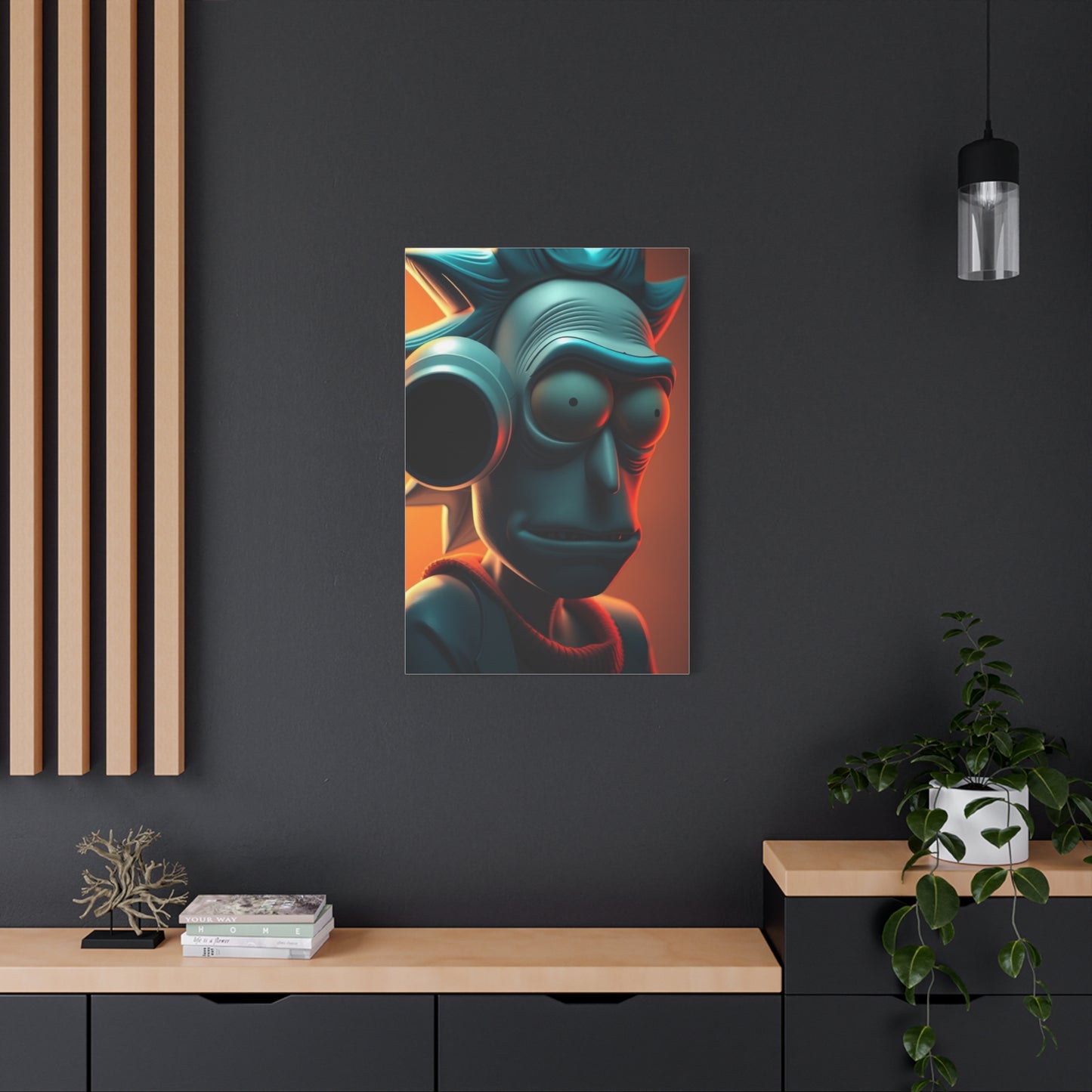 Cosmic Odyssey Canvas wall art & canvas print