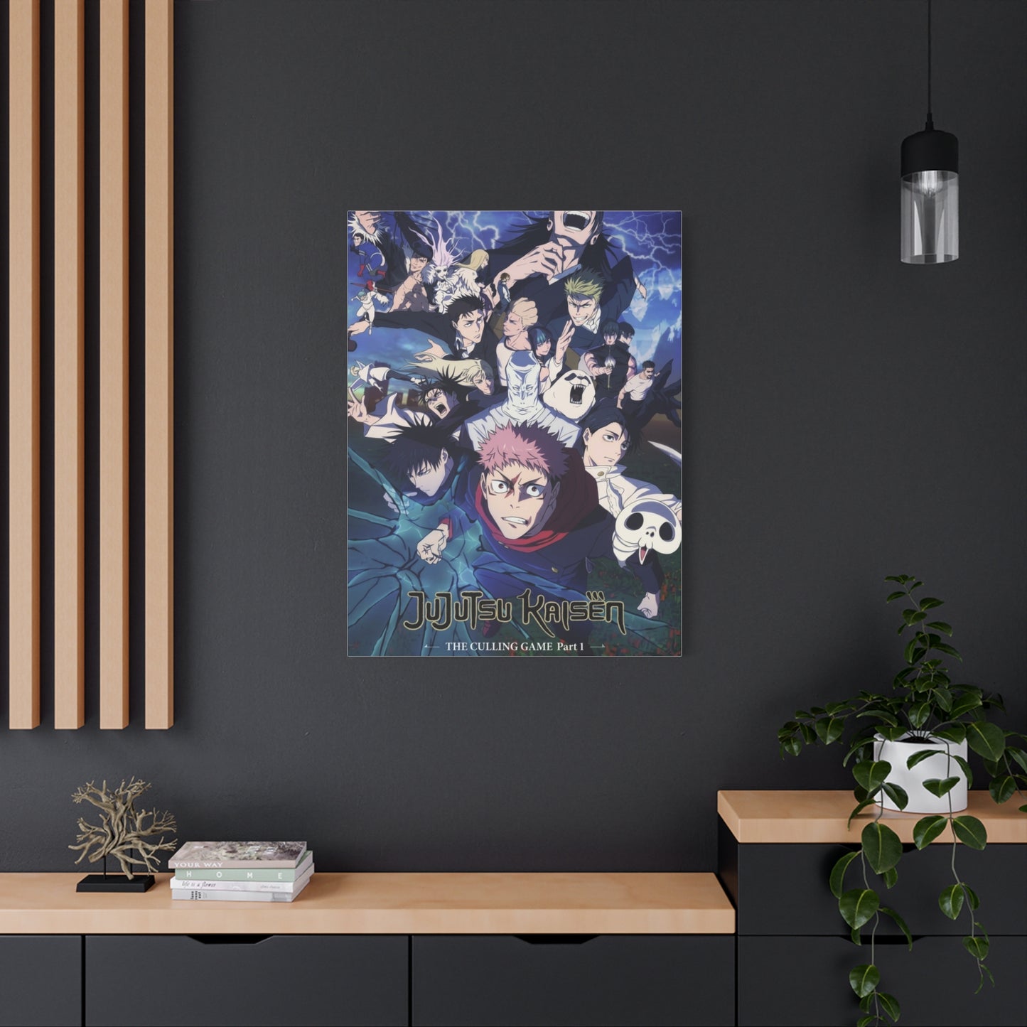 Jujutsu Kaisen Season 3: The Culling Game Part 1 Poster Wall Art & Canvas Print