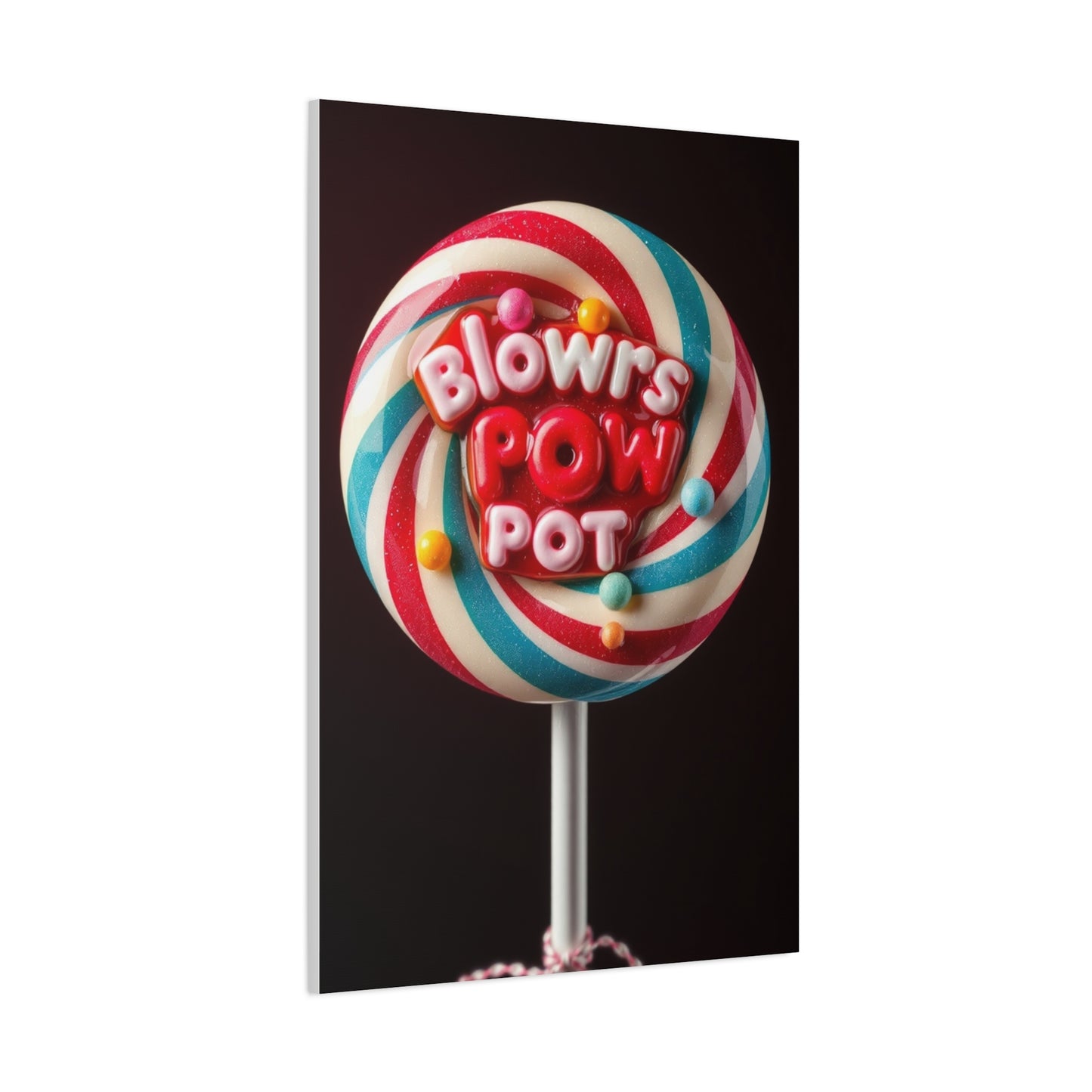 Refined Sugar Pop Vignette Wall Art & Canvas Print