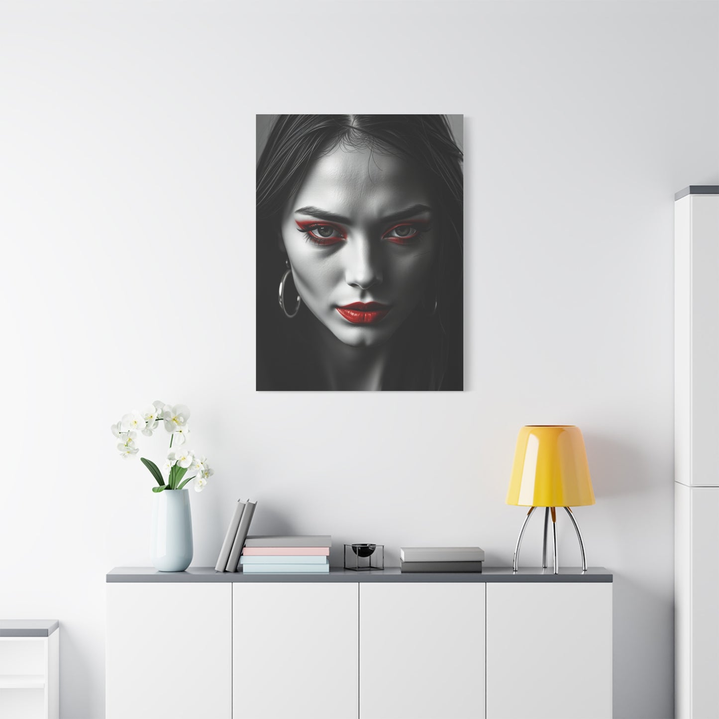 Black, White & Red Art Supreme Gallery Wall Art & Canvas Print
