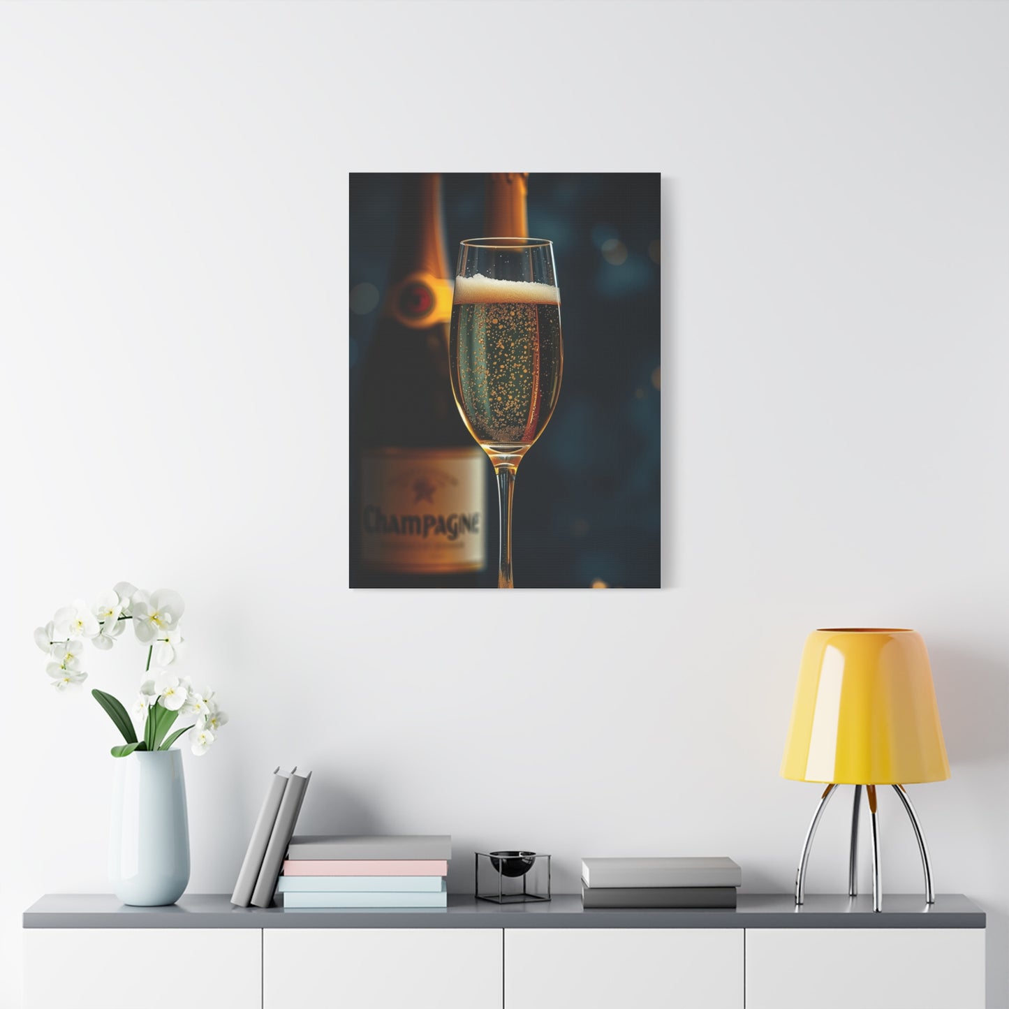 Supreme Champagne Art Collection Wall Art & Canvas Print