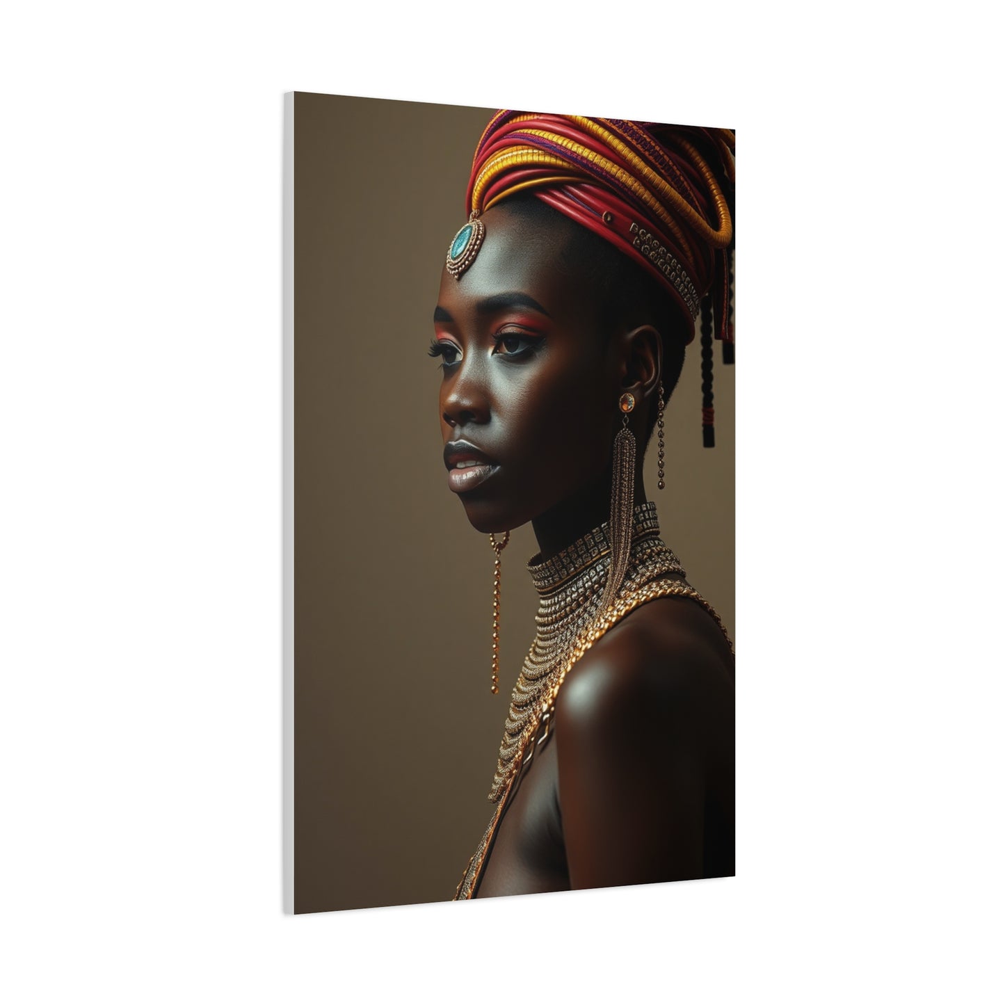 Elite Afrofuturism Art Vision Wall Art & Canvas Print