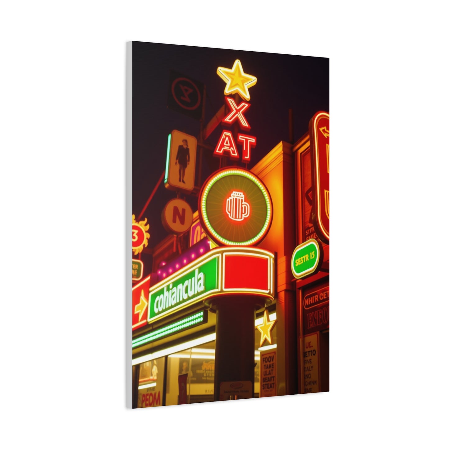 Nostalgic Grandeur Canvas Wall Art & Canvas Print
