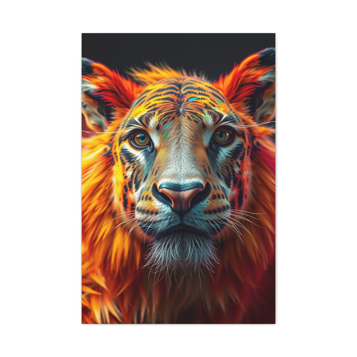 Polychrome Splendor Canvas Wall Art & Canvas Print