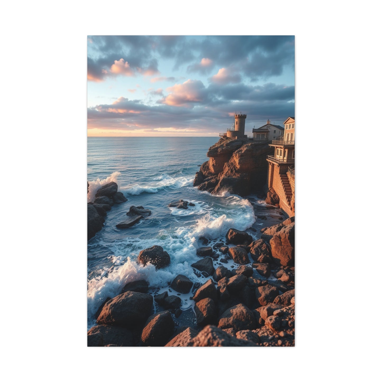 Seaside Serenity Artwork Wall Art & Canvas Print