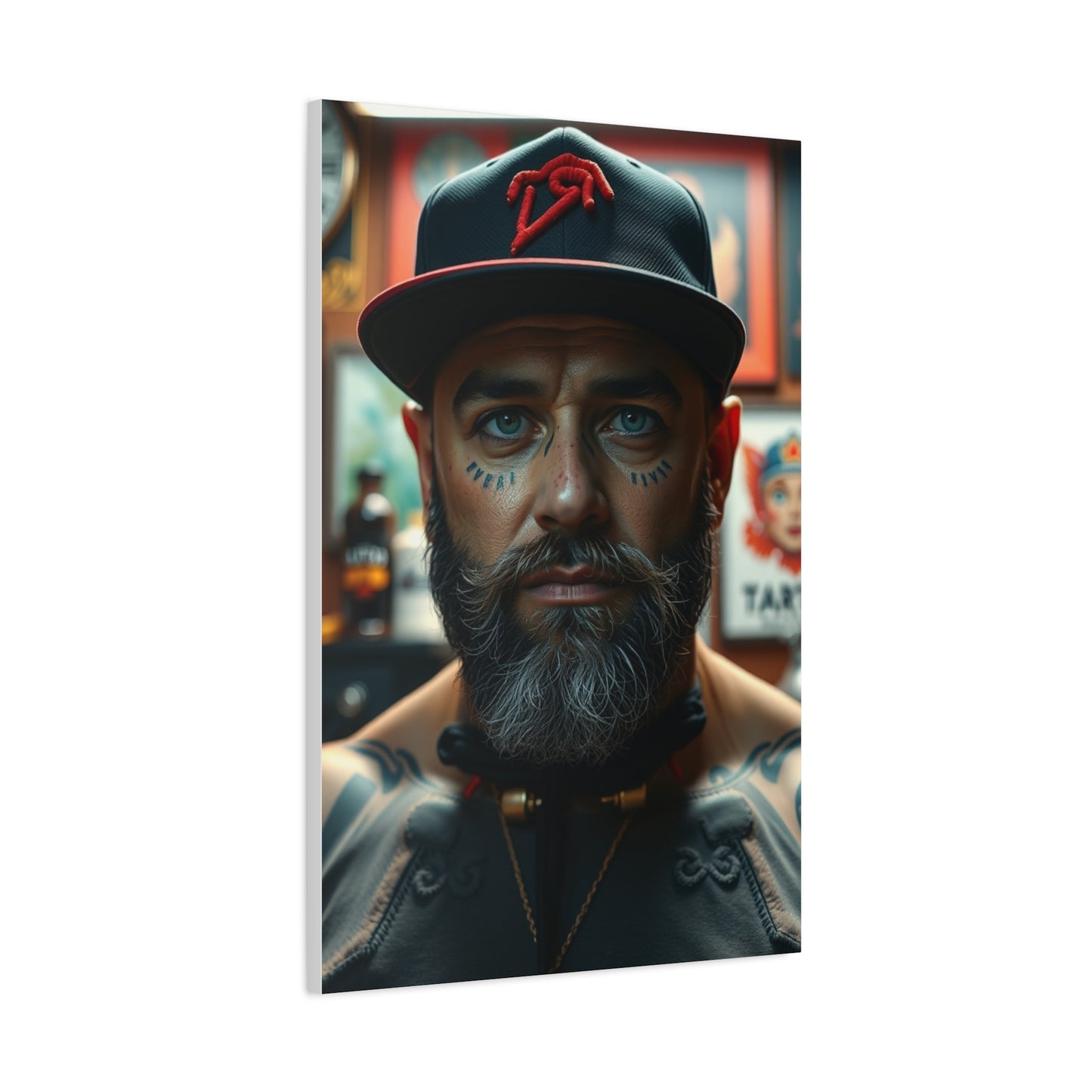 Tattoo Parlor Art Luxury Canvas Wall Art & Canvas Print