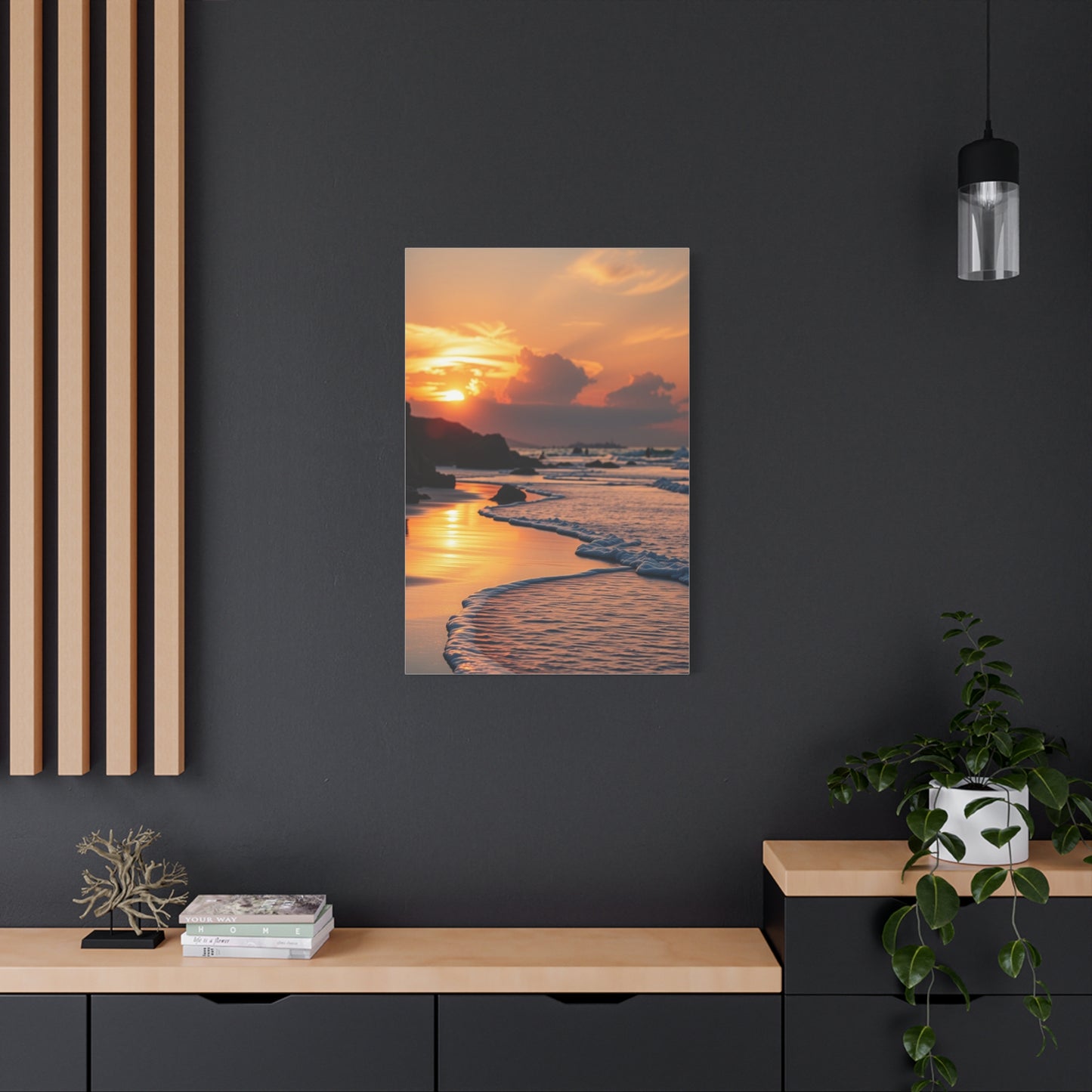 Collection Beach Sunrise and Sunset Art Art Wall Art & Canvas Print