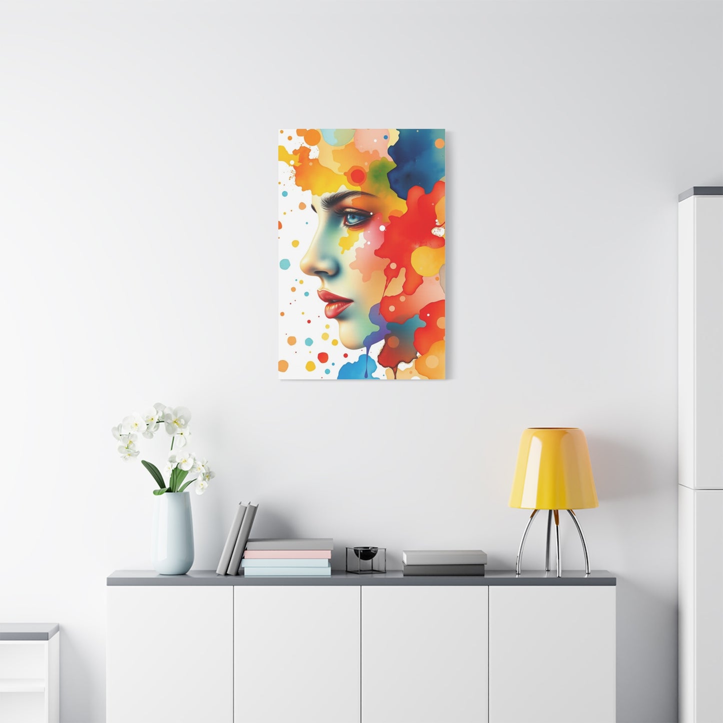 Supreme Watercolor Art Collection Wall Art & Canvas Print