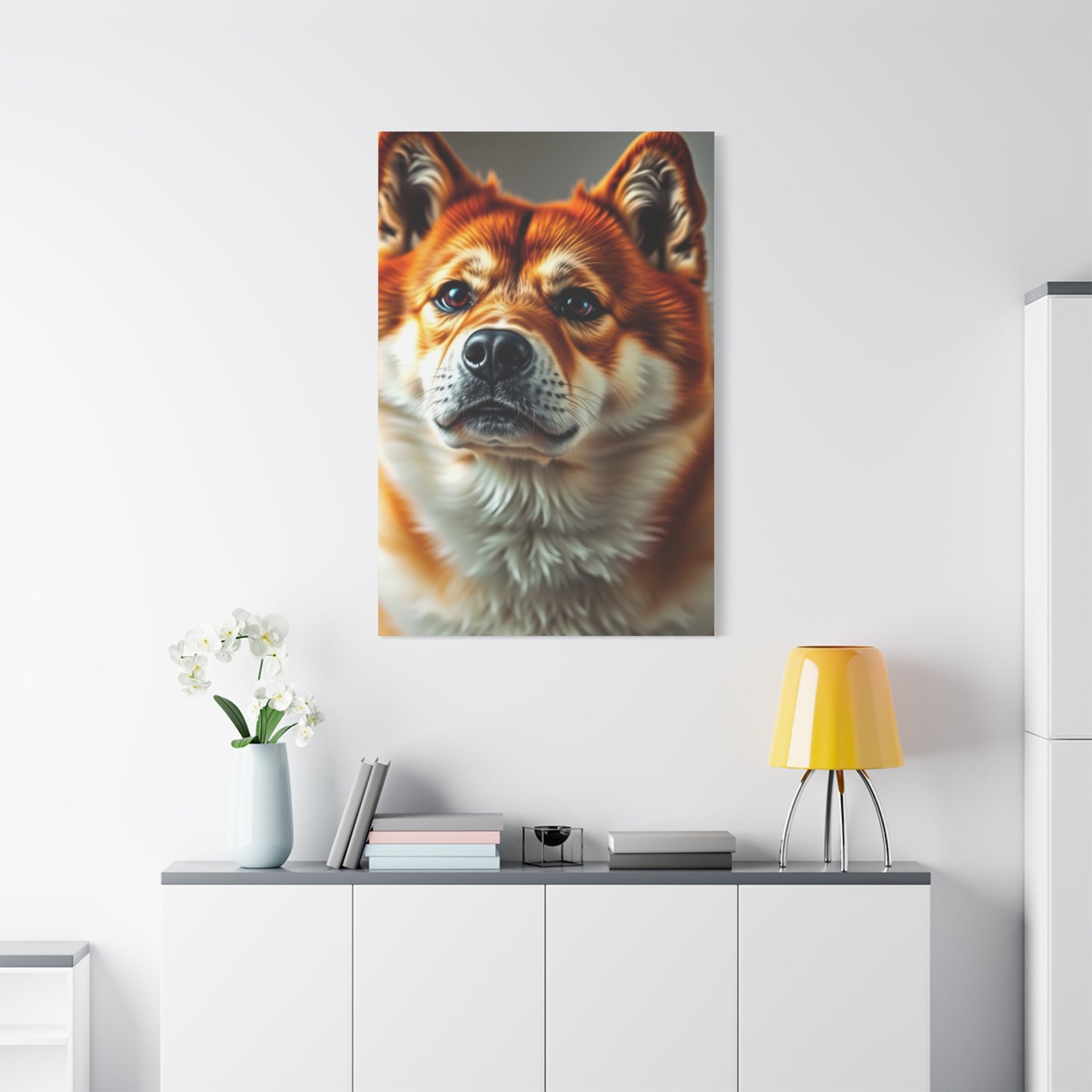 Masterpiece Shiba Inu Dog Art Vision Wall Art & Canvas Print