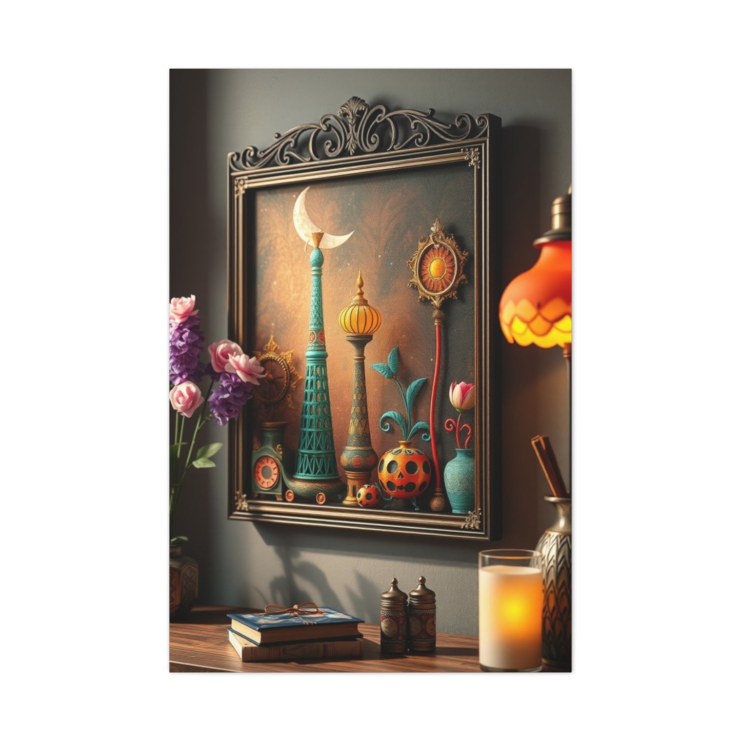 Chic Caprice Canvas Art Wall Art & Canvas Print