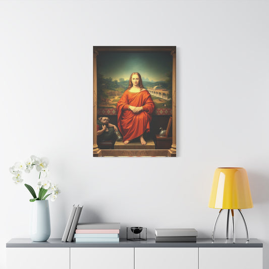 Refined Classicism Tableau Wall Art & Canvas Print