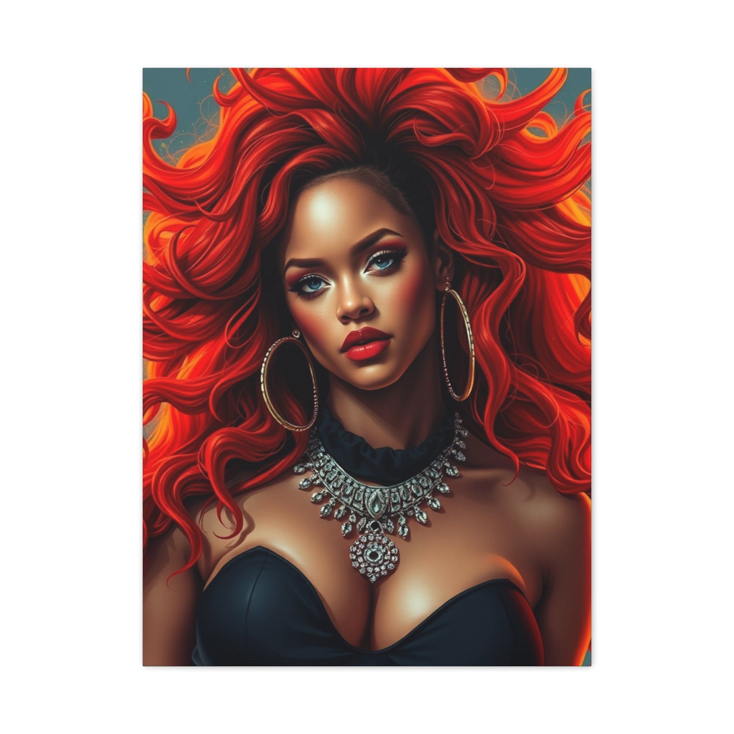 Luxurious Rihanna Canvas Showcase Wall Art & Canvas Print