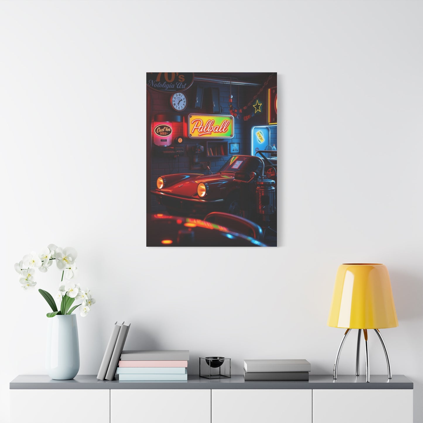 70’s Nostalgia Art Luxury Canvas Wall Art & Canvas Print