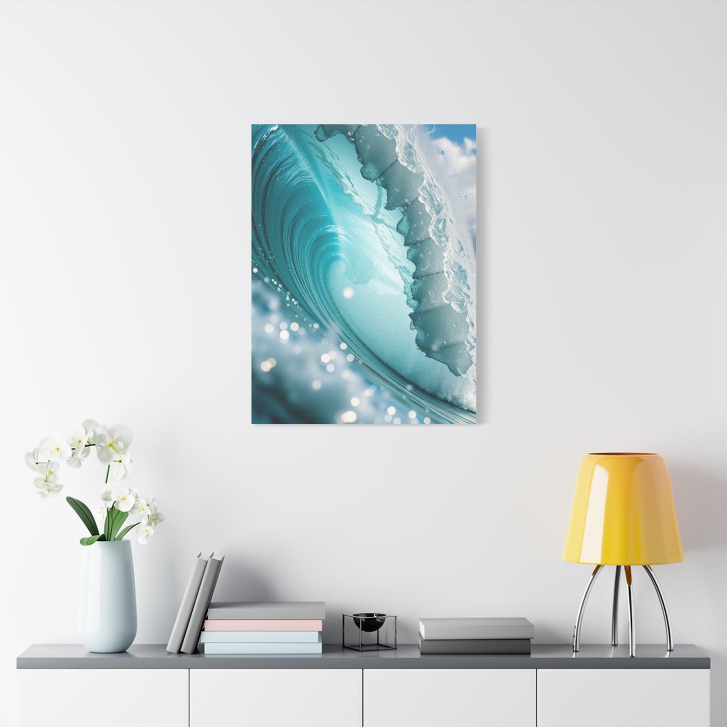 Wave Aesthetic Masterwork Wall Art & Canvas Print