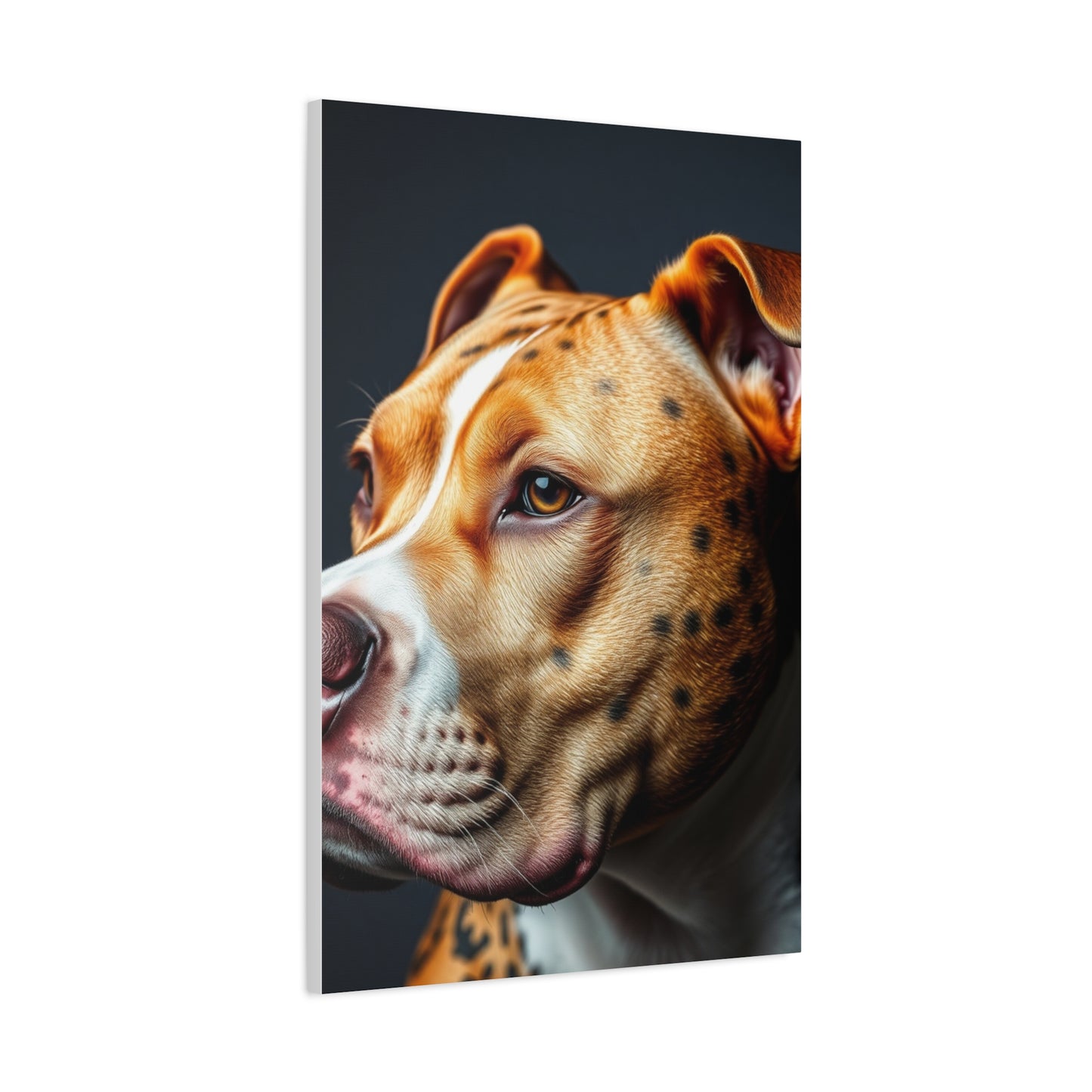 Vision Pit Bull Art Art Wall Art & Canvas Print