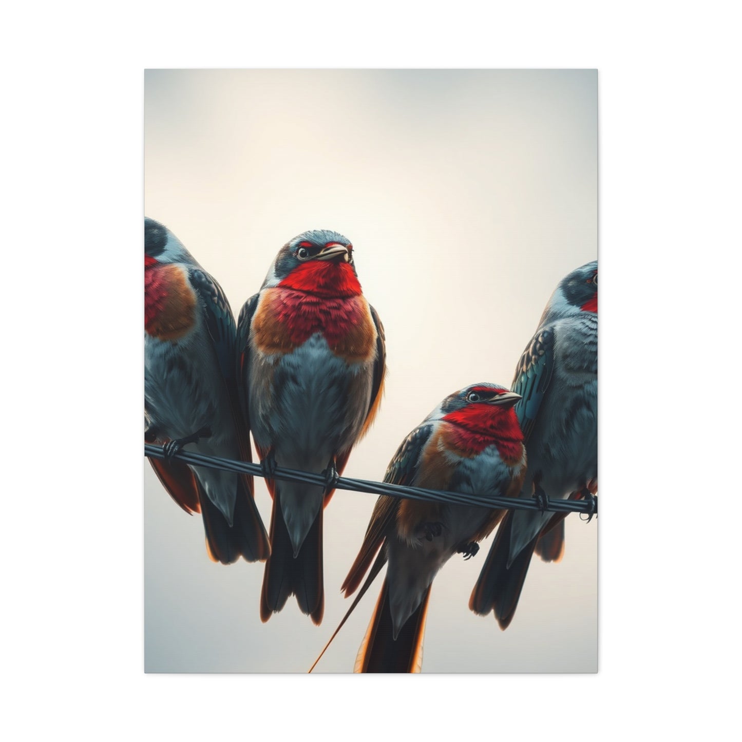 Supreme Birds On a Wire Art Collection Wall Art & Canvas Print