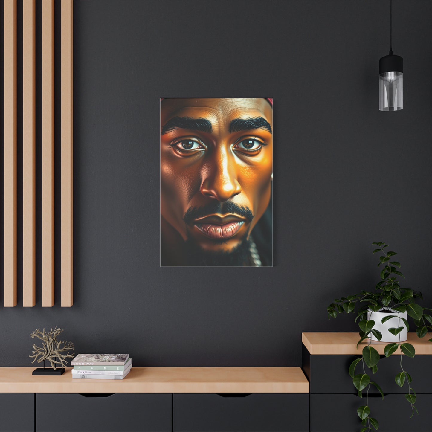 Iconoclastic Bard Portrait Wall Art & Canvas Print