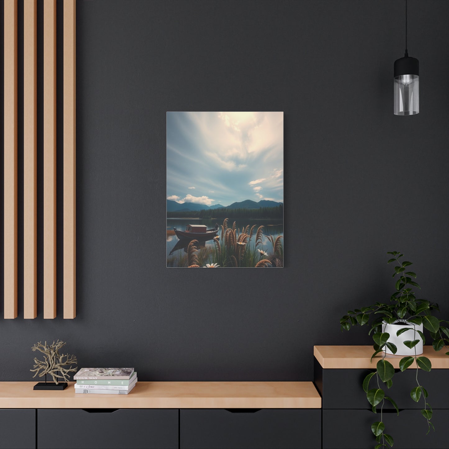 Serenity Reflections Canvas Wall Art & Canvas Print