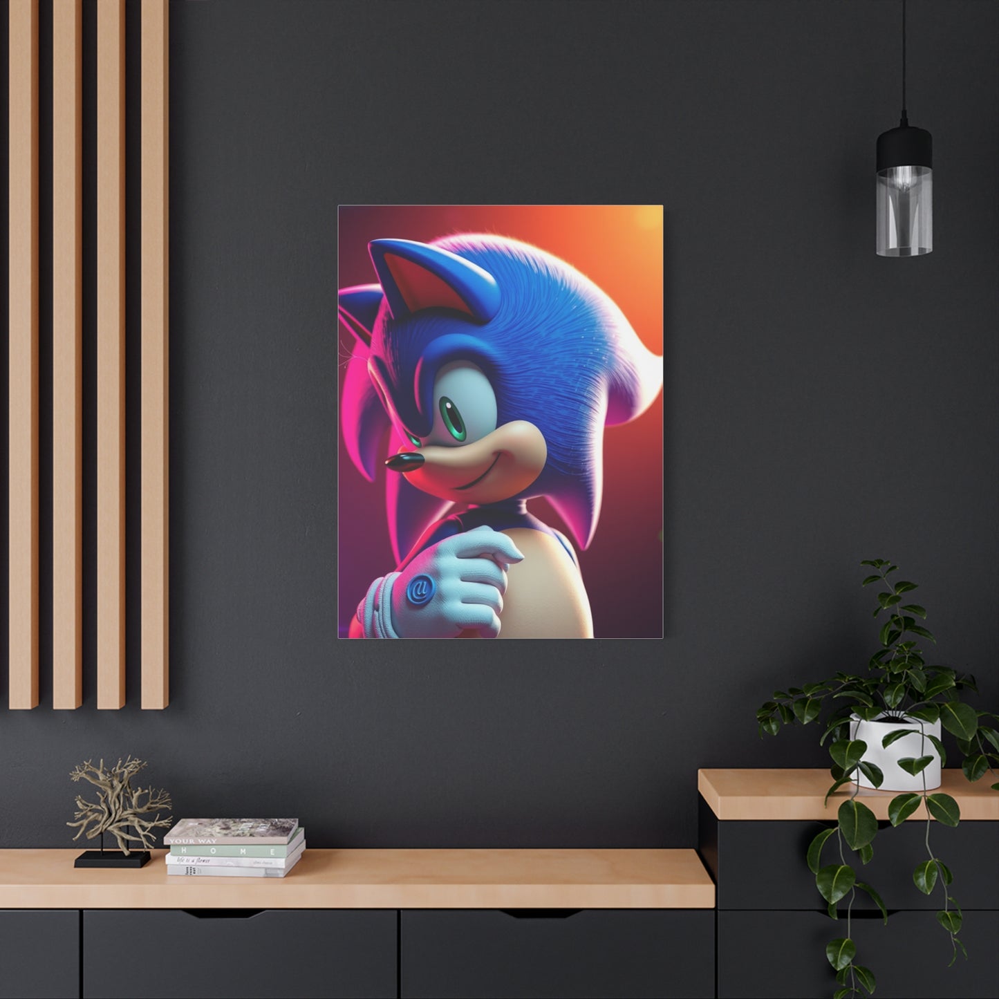 Sonic the Hedgehog Art Refined Canvas Wall Art & Canvas Print