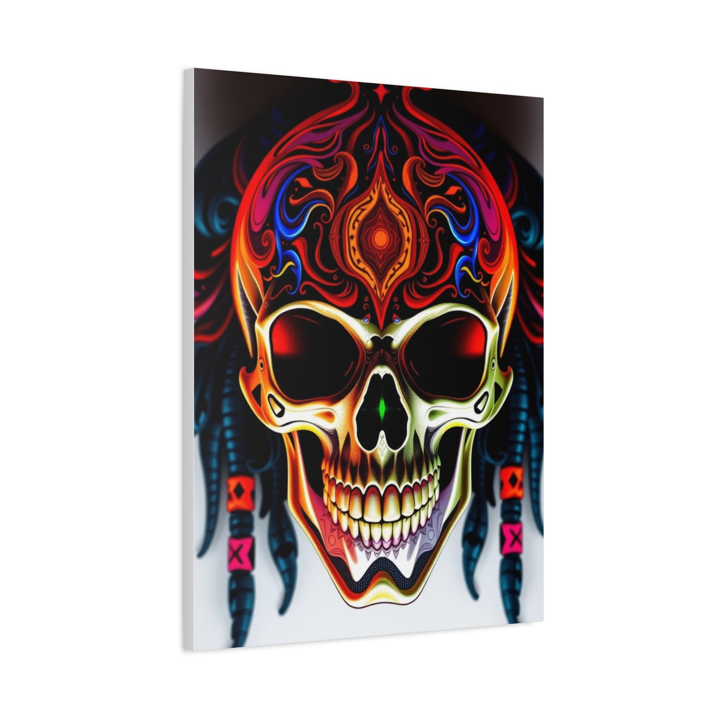 Psychedelic Cranium Reverie Wall Art & Canvas Print
