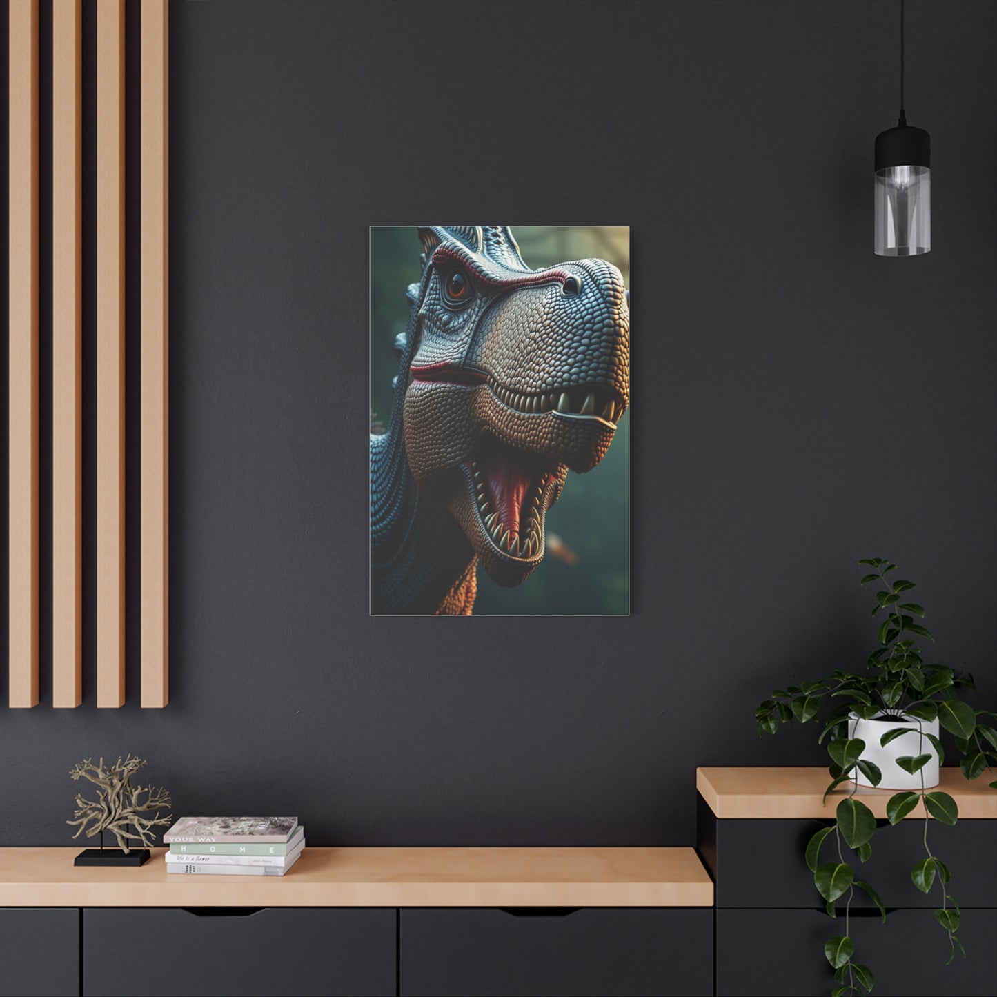 Jurassic Elegance Canvas