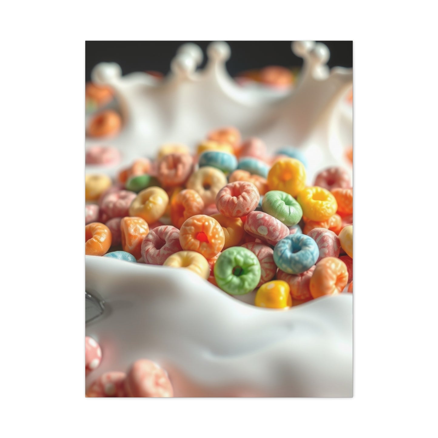 Ornate Cereal Reverie Canvas Wall Art & Canvas Print