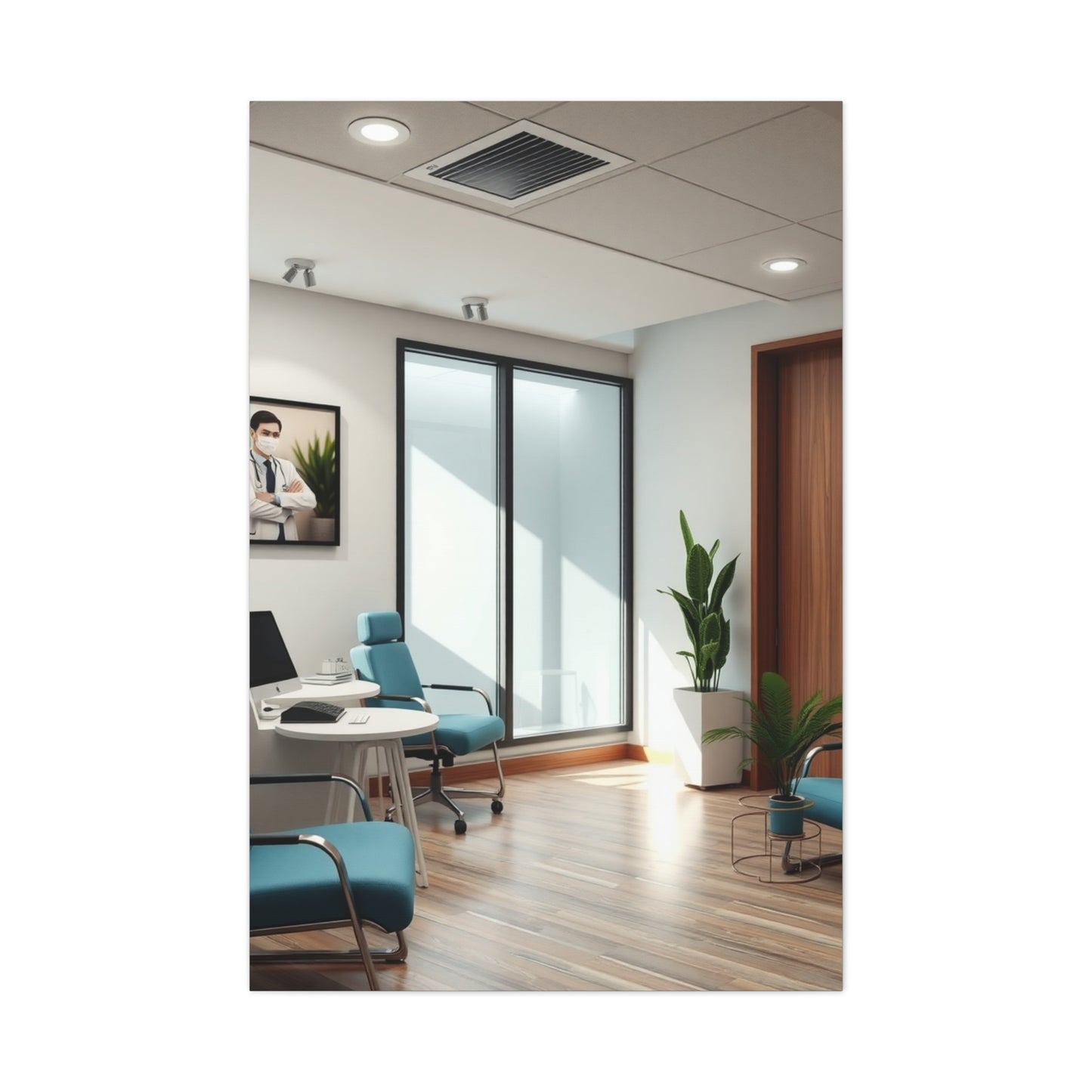 Clinic Office Decor Art Supreme Gallery Wall Art & Canvas Print